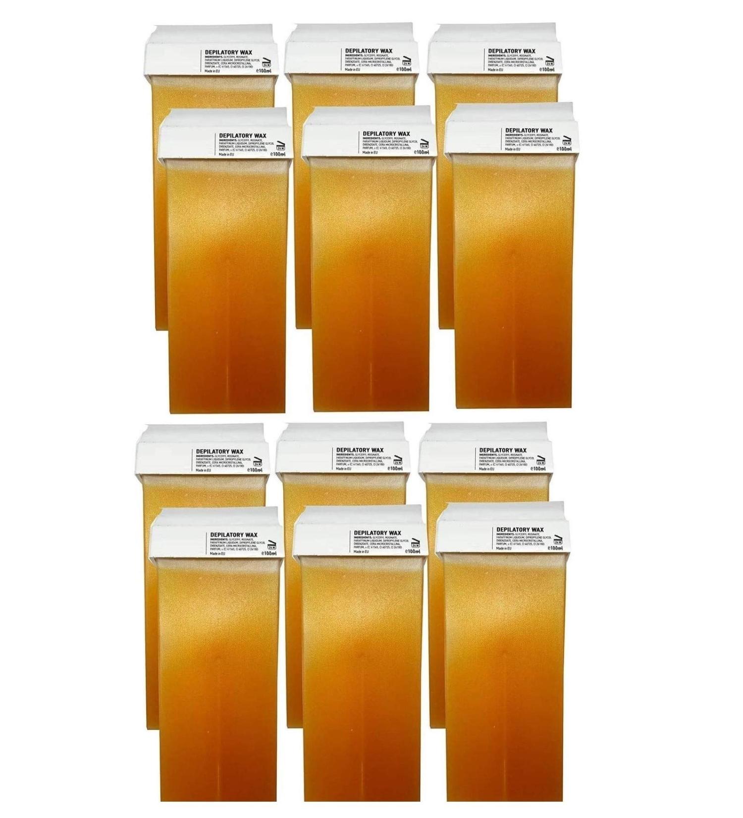 Buy 12 x Wax Roller for Hair Removal - Honey Flavor - Fat-Soluble - International Shipping Available - Buy Online on GoSupps.com