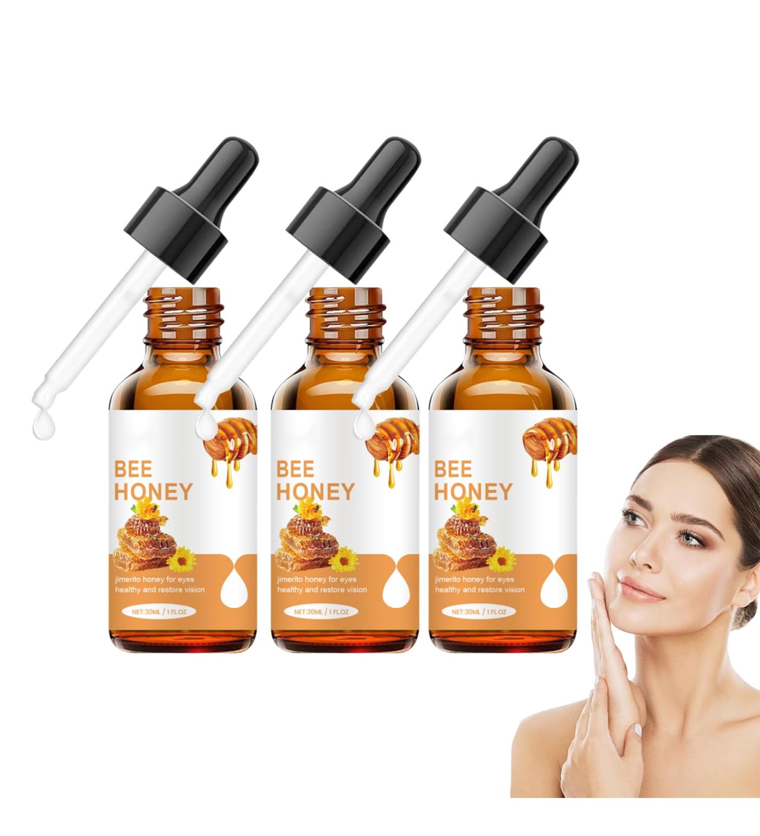 VKaoess Organic honey eye cream Honey serum for under the eyes Nourishing and moisturizing gel for the eyes deep hydration for the skin around the eyes for daily care 30 ml 3 bottles - Buy Online on GoSupps.com