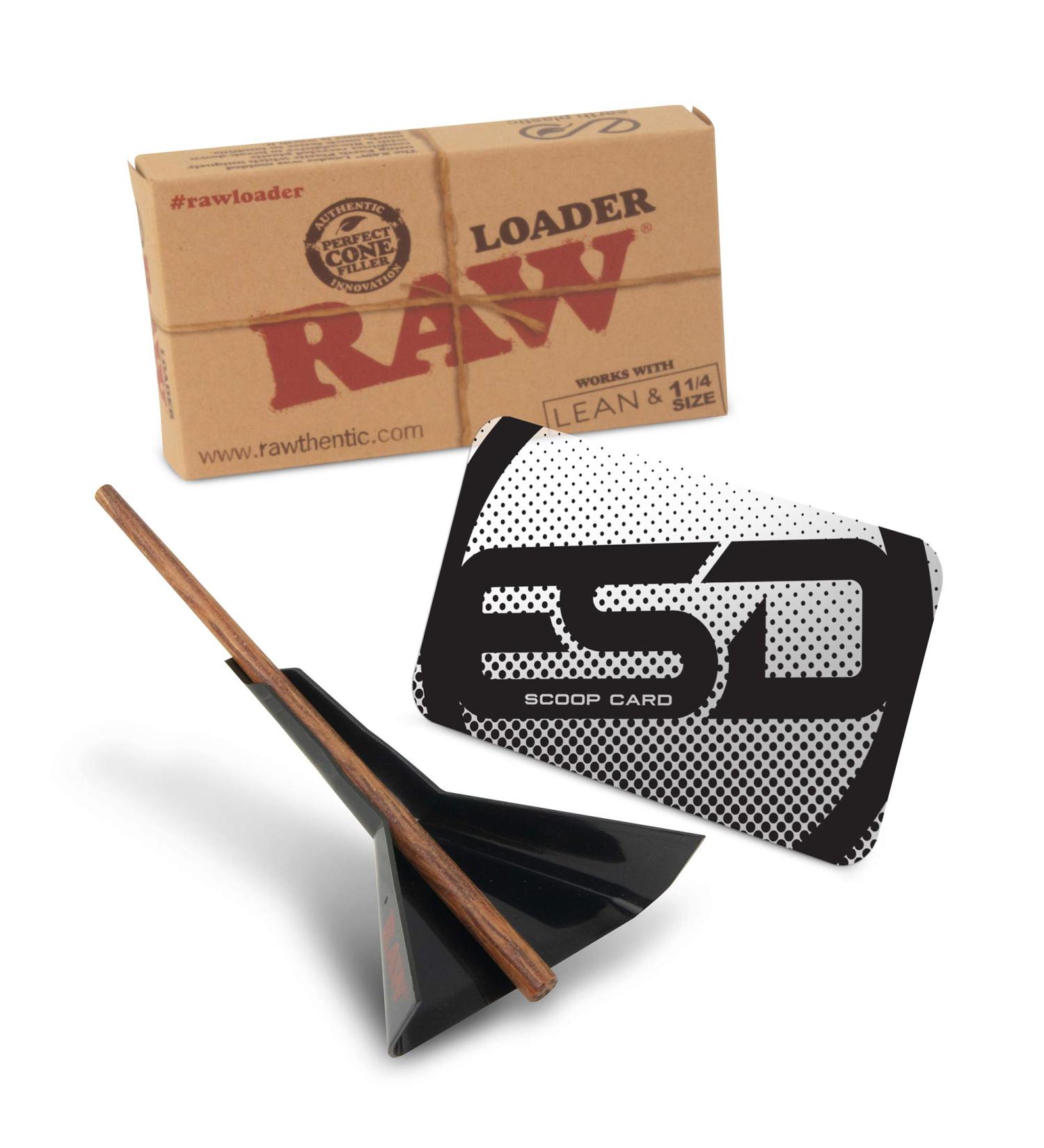 RAW Cone Loader for Lean and 1 1/4 Prerolls | Quick & Efficient Loading Machine - Buy Online on GoSupps.com
