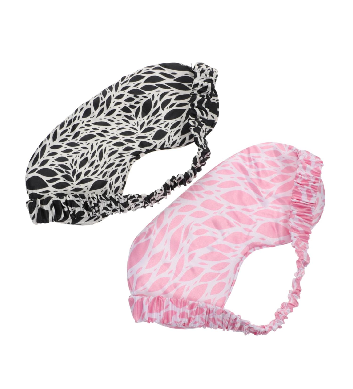 FRCOLOR 2pcs Blackout Sleep Mask - Plush Travel Eye Masks for Men and Women Adjustable Silk Eye Blindfolds for Ultimate Comfort - Buy Online on GoSupps.com