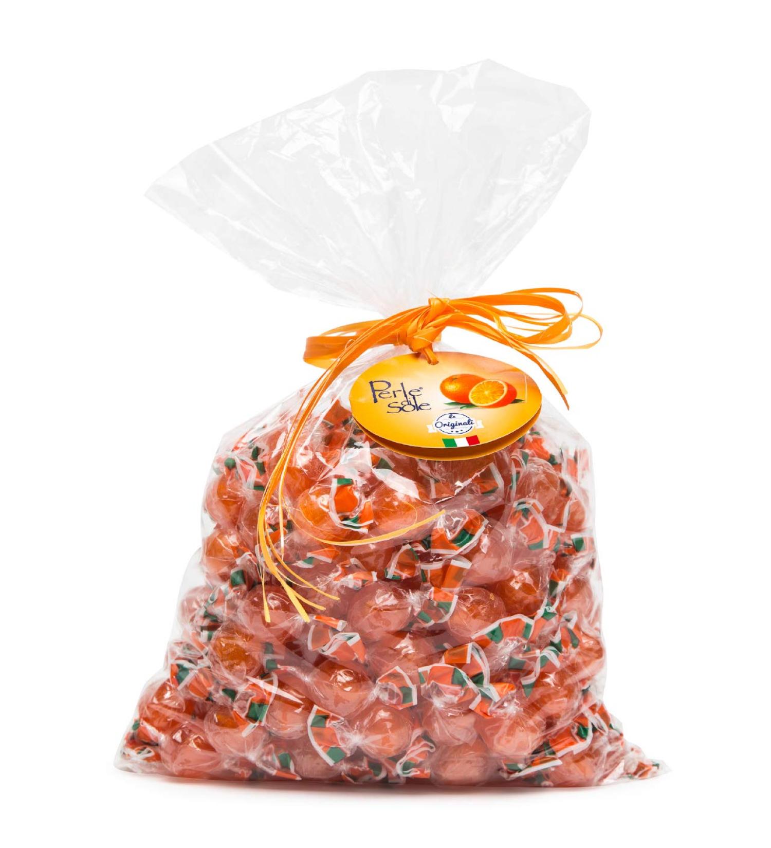 Perle di Sole Hard Orange Candy 1000 Gr. Perle di Sole Offer 6 Pieces