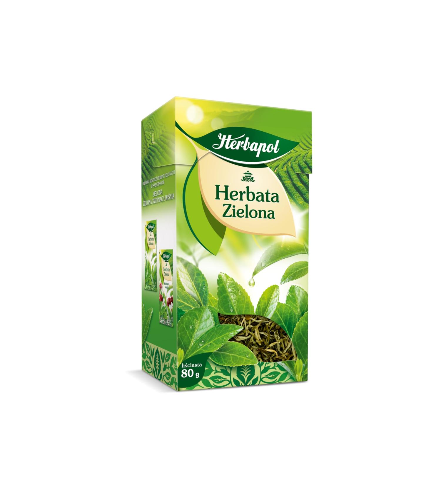Classic Loose-Leaf Green tea Tea Natural Pure And Refreshing Herbal Fruit Infusion Herbapol