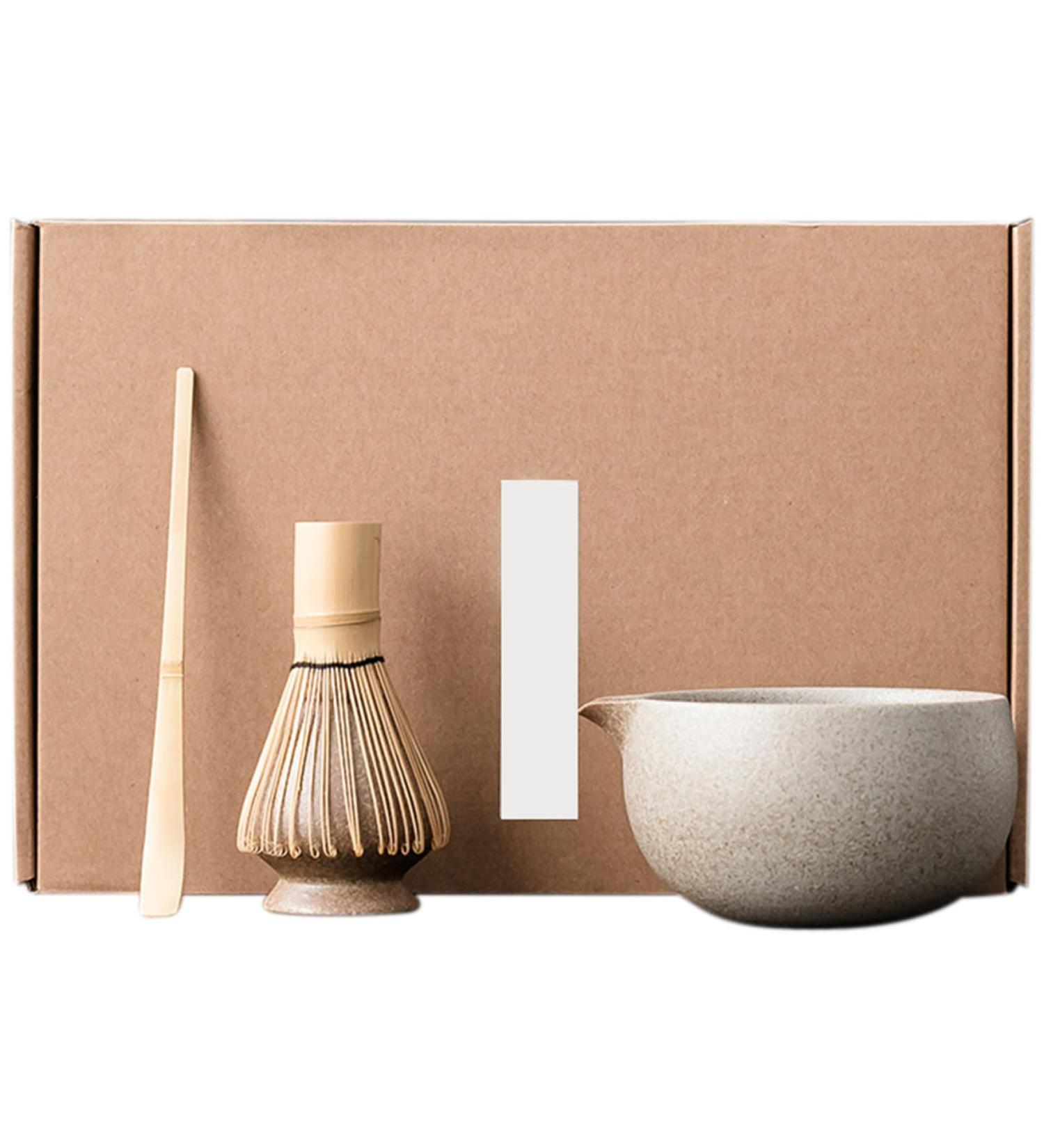 Ensemble de th Matcha avec fouet et bol comprenant un fouet un bol une cuill re et support pour service th japonais kit Matcha manuel pour les amateurs de Style 1 - Buy Online on GoSupps.com