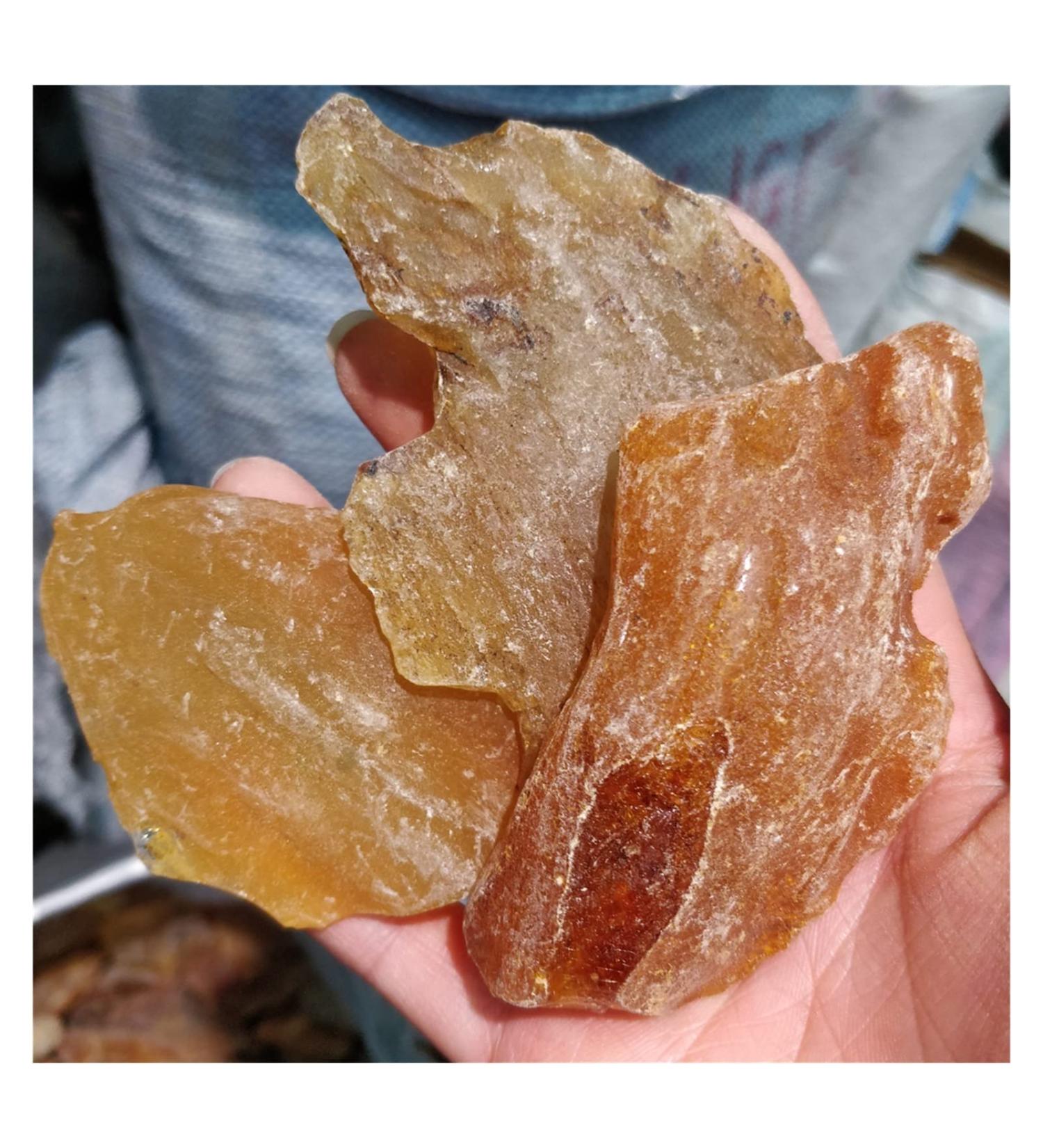 Natural Crystal Rough Natural Raw Rosin Amber Loose Gemstones Real Ambers Resin Rough Bulks Freeform Specimens Original Jewel for DIY Decoration (Size : About 500g) - Buy Online on GoSupps.com
