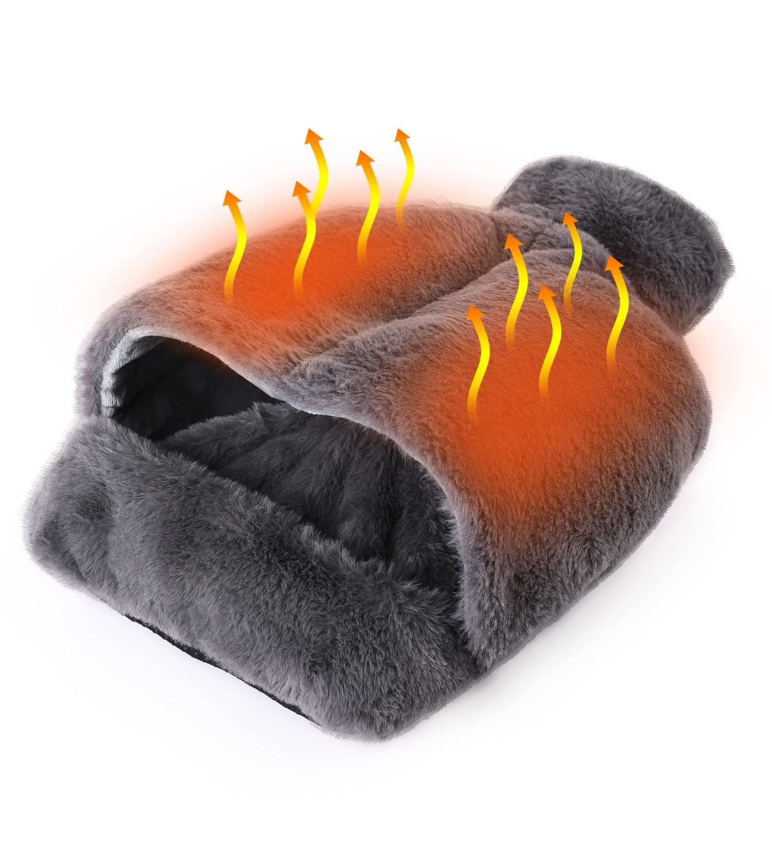 Buy Goomp 2-in-1 Electric-Free Foot Warmer Hot Water Bottle & Heating Mat for Women Winter Comfort - Buy Online on GoSupps.com