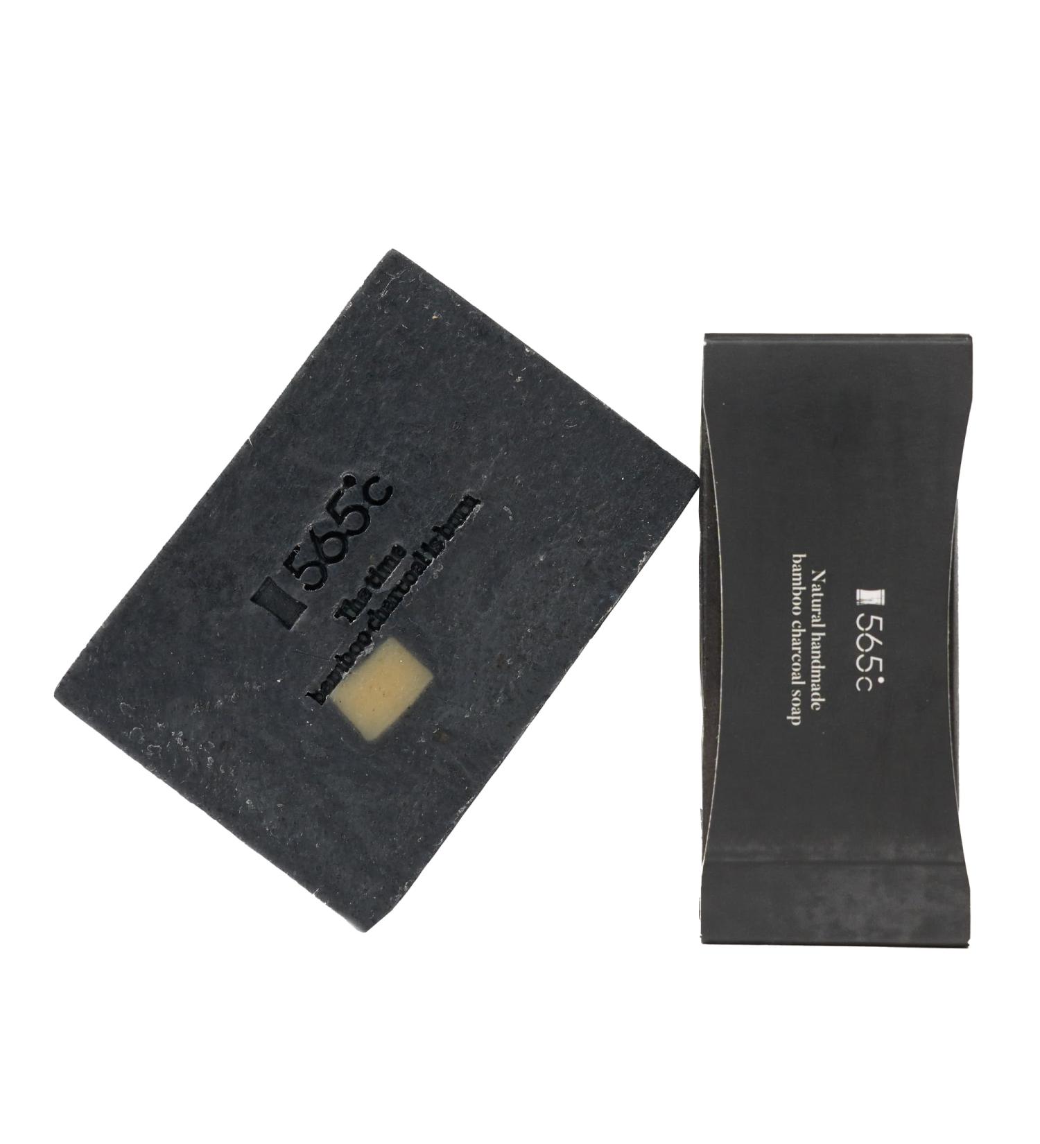 Bamboo Charcoal Gentle Soap Bar | Hypoallergenic Mild Soap for Sensitive Skin Vegan Cruelty-Free & Ideal for Acne-Prone Skin - Buy Online on GoSupps.com