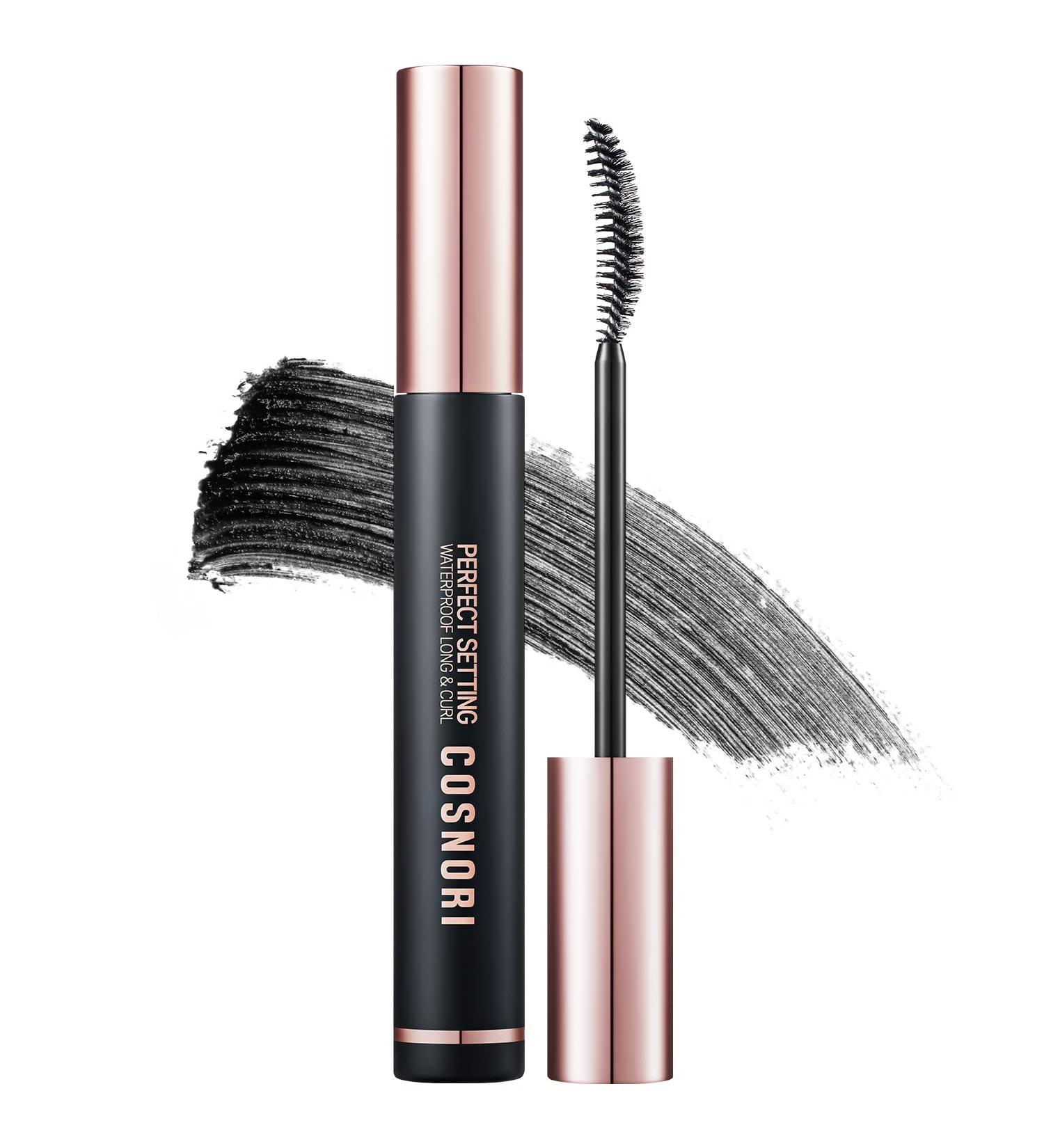 COSNORI Perfect Setting Waterproof Mascara - Long & Curl, 0.24 fl.oz. Black Fiber Mascara - Buy Online on GoSupps.com