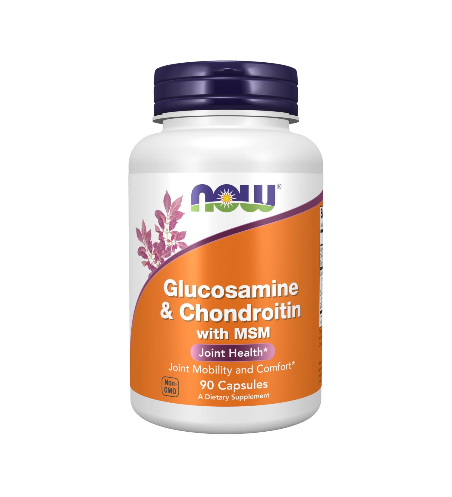 Glucosamine & Chondroitin with MSM - 90 Caps -2 Pack