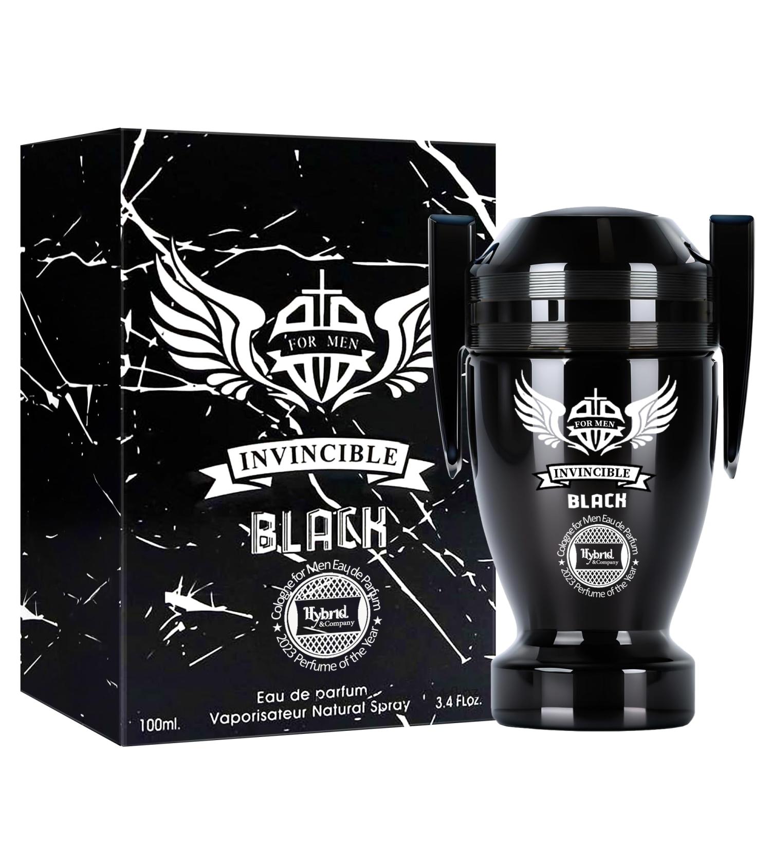 Hybrid & Company Invincible Black For Men Pour Homme Eau De Toilette Natural Spray 3.4FL.OZ - Buy Online on GoSupps.com