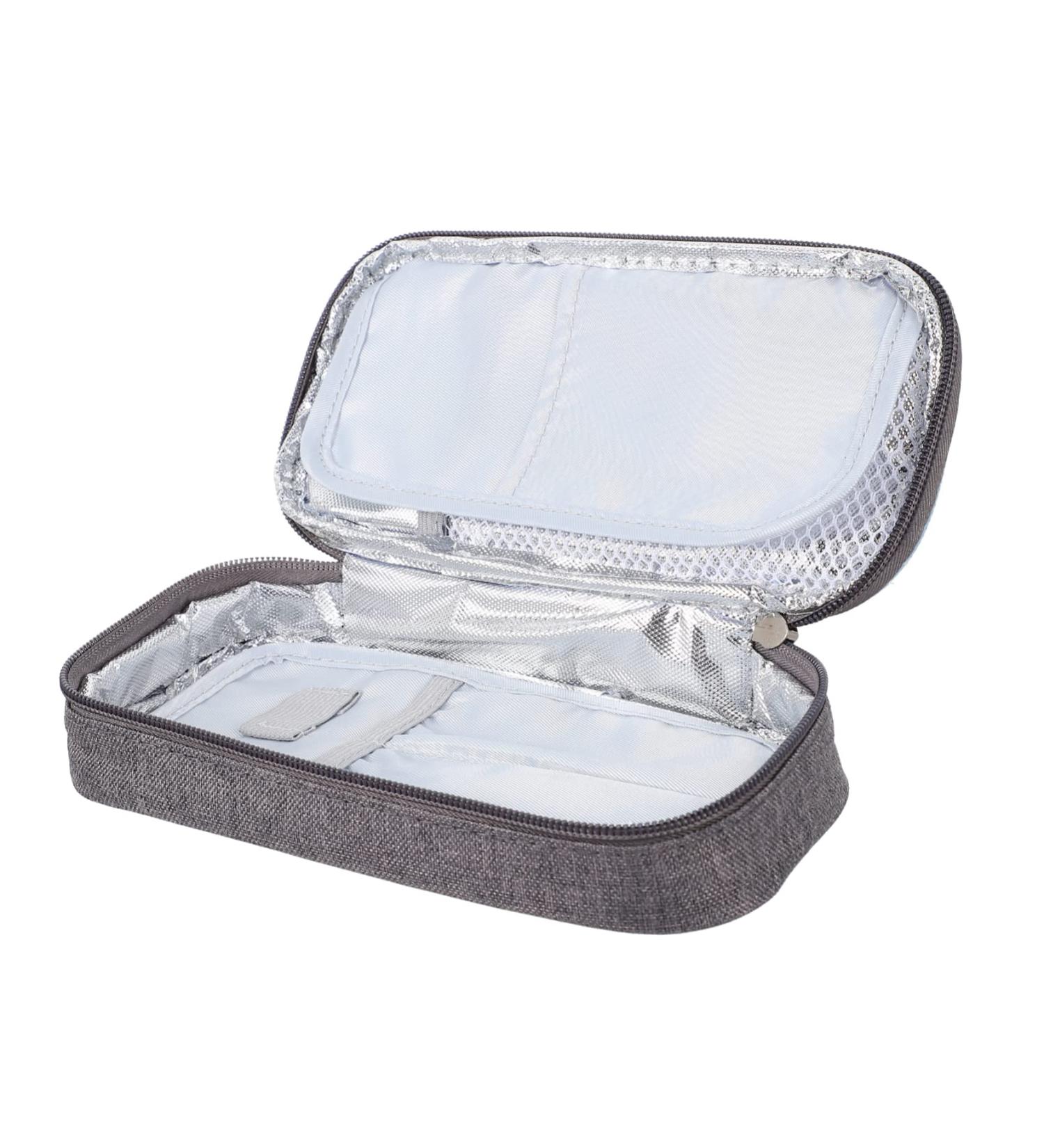 Insulin Cooler Bag - Portable Insulin Pen Cooler Box with Protective Case - Buy Online on GoSupps.com