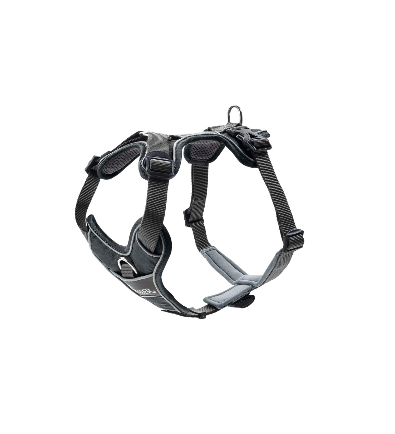 HUNTER DIVO Dog Harness - Size SM (52-68 cm) - Grey/Gray | Premium International Shipping - Buy Online on GoSupps.com