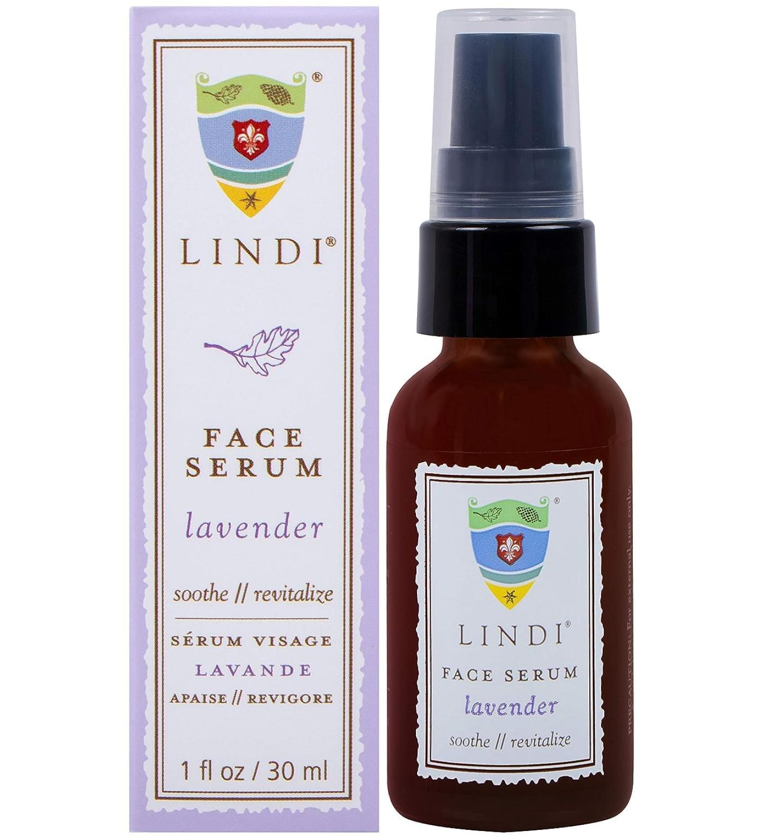 LINDI SKIN Lavender Face Serum - Ultimate Hydration & Comfort for Chemo Rash Relief - Reduce Redness & Itching - 1 fl oz - Buy Online on GoSupps.com