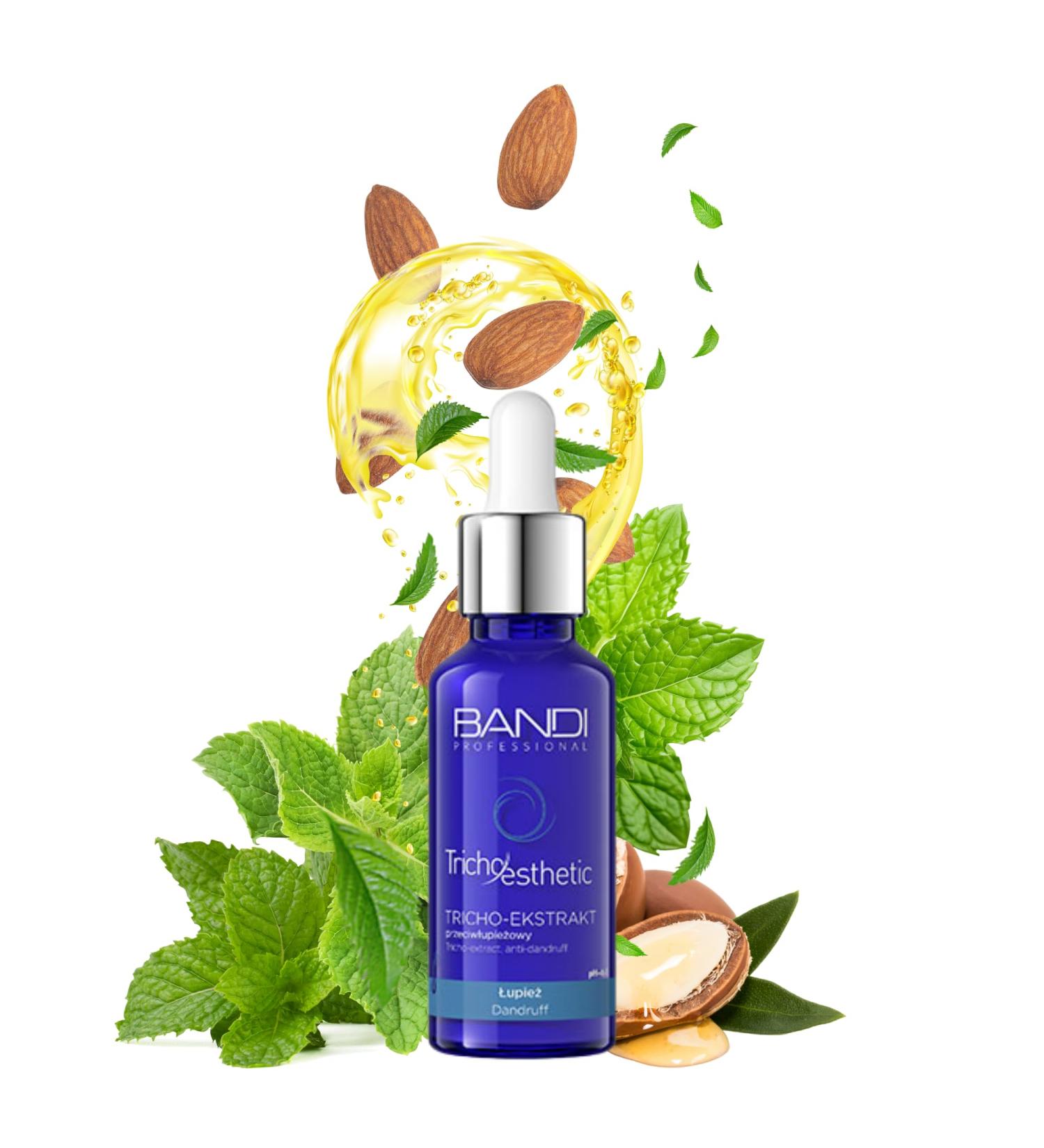 Bandi - Extrait Concentr Anti-pelliculaire Soin Cuir Chevelu Lotion Capillaire Nourrissante Aux Huiles Damande Dargan et Arbre Th Apaisante Revitalisante Brillance Naturelle Cheveux Sains Extrait tonique antipelliculaire - Buy Online on GoSupps.com