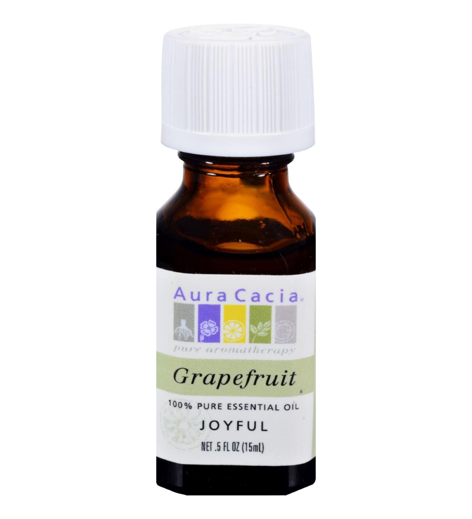Aura Cacia Essential Oil Grapefruit 5 Fl Oz