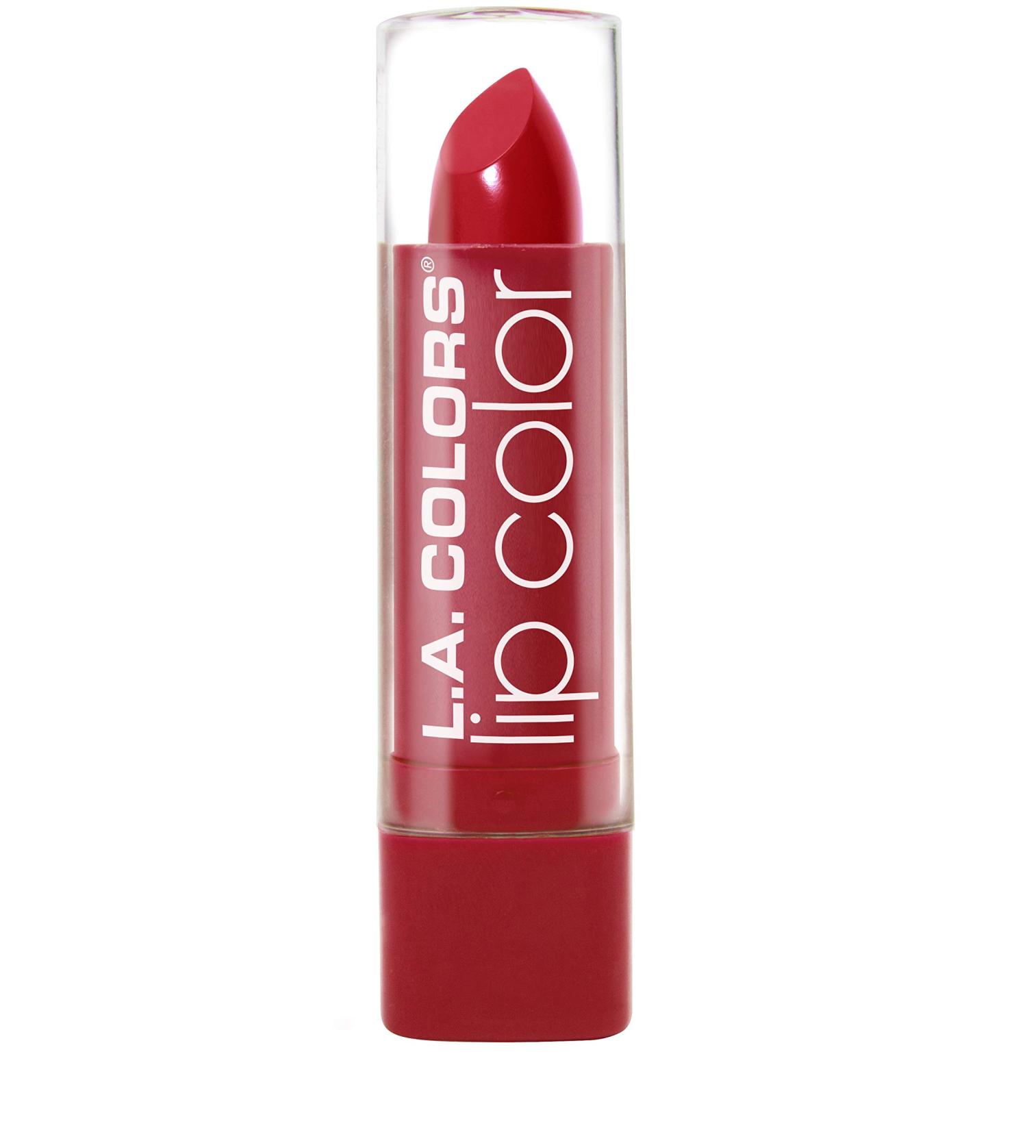 L.A. COLORS Moisture Rich Lip Color  Cherry Red  0.11 Ounce  (CML529) Cherry Red 0.11 Ounce (Pack of 1)