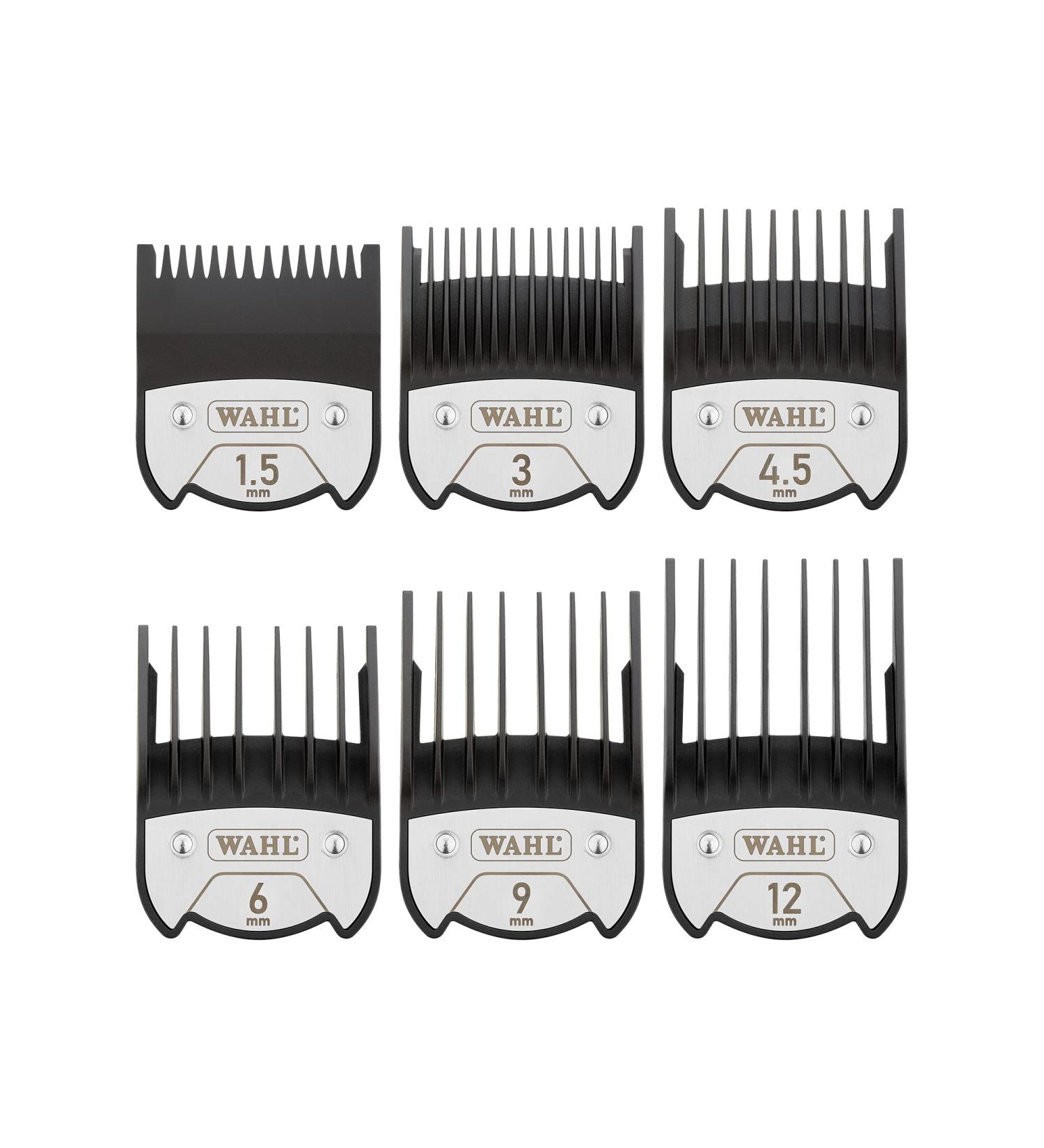 Wahl Premium Magnetic Attachment Combs Magnetic Clipper Combs Hair Clipper Attachments Clipper Guards Comb Attachments Professional Hair Comb Guides Pro Clipper Accessories Barbers Supplies - Buy Online on GoSupps.com