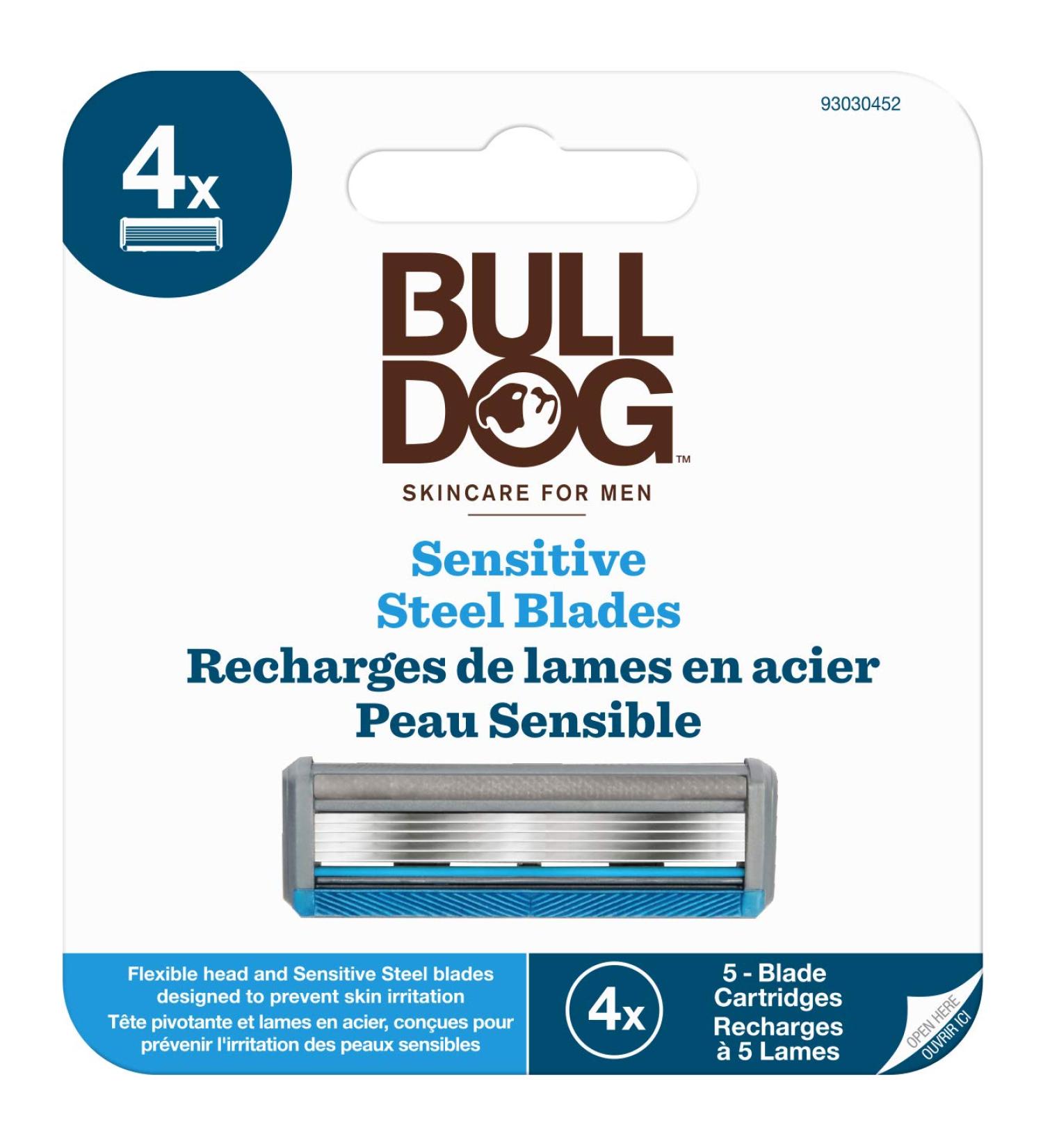BULLDOG Bamboo for Sensitive Skin Blade Set 4 Units - Buy Online on GoSupps.com