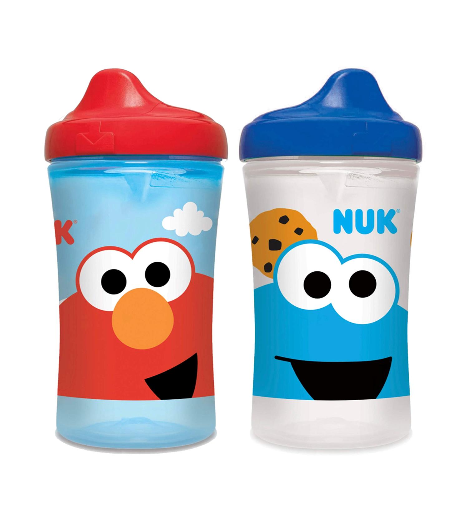 NUK Sesame Street Hard Spout Cup 10 Oz - 2 Pack | Durable & Fun Design for Kids - Buy Online on GoSupps.com
