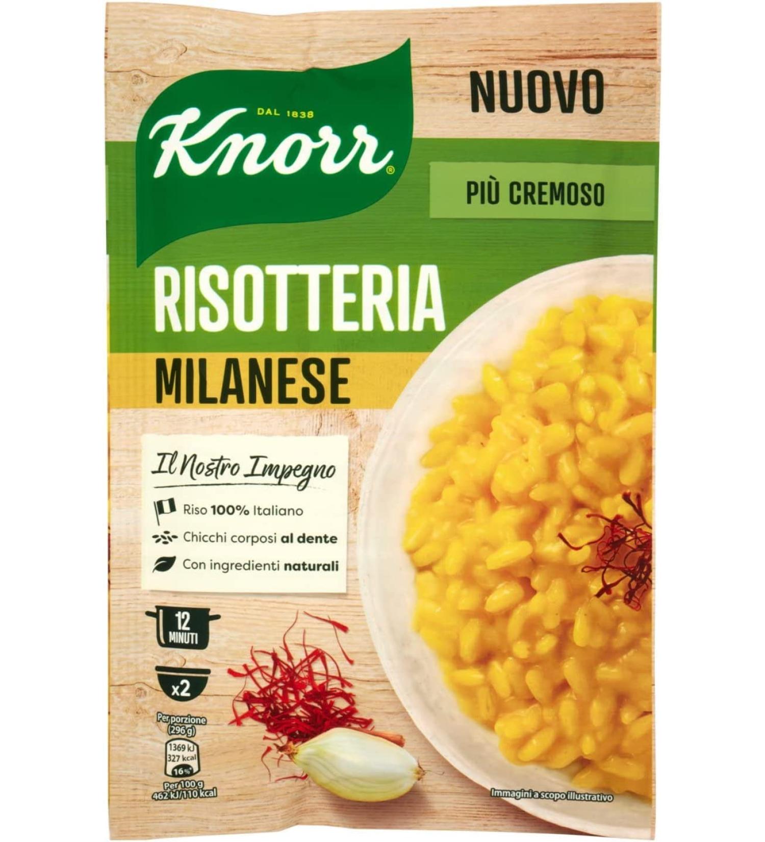 Knorr Risotto alla Milnaese Italian Saffron Rice 175g - Buy Online on GoSupps.com