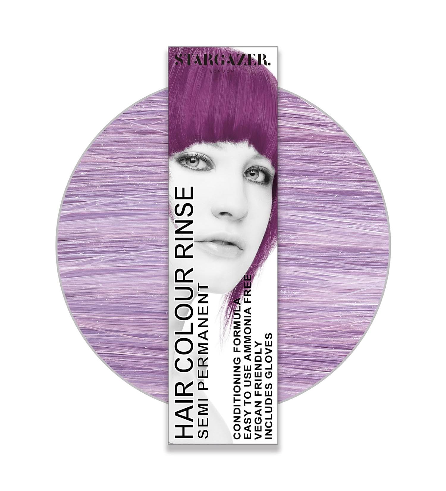 Stargazer Lavender Semi-Permanent Hair Colour Rinse 70.00 ml - Pack of 1 - Buy Online on GoSupps.com