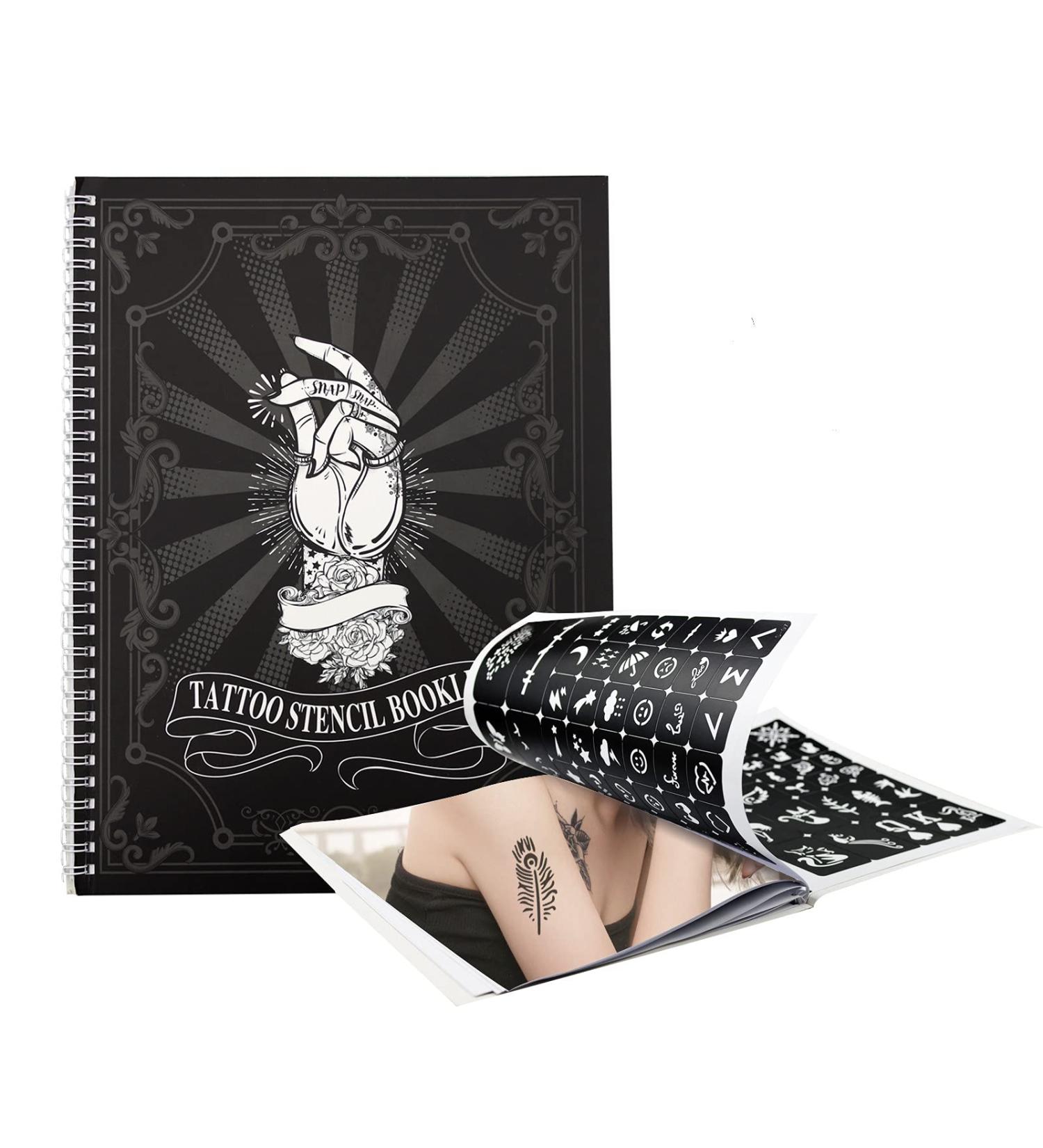 856 Pcs Henna Girls Boys Glitter Airbrush Tattoo Kit - 20 Sheets, Temporary Tattoos for Women, Body Art Stencils - Ideal Gift for Family/Friends - Buy Online on GoSupps.com