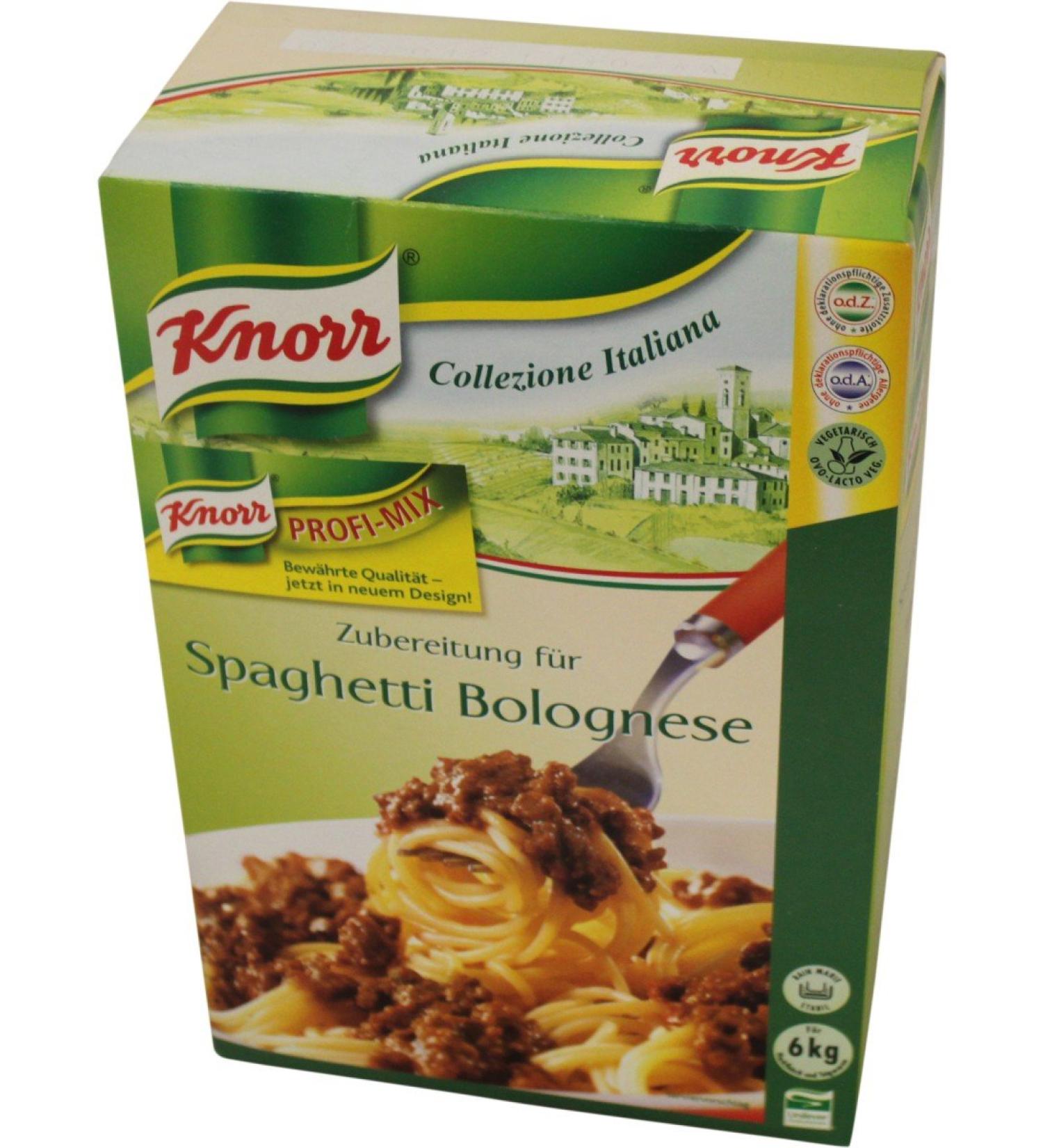  Knorr Knorr Spaghetti Bolognese 1.5 kg 591 - Buy Online on GoSupps.com