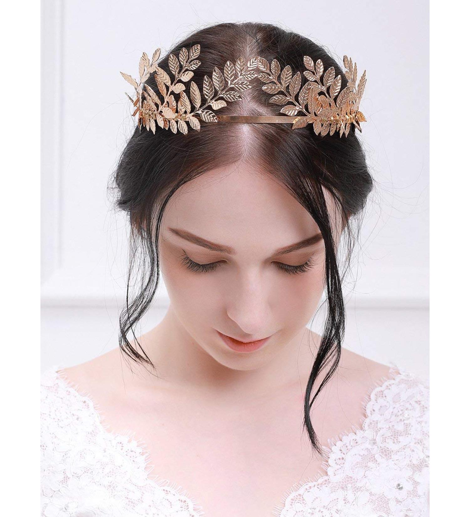 Handmade Jewelry Lady Bridal Headband | Elegant Hairband Crown & Tiara Accessories for Girls & Women | Perfect Wedding Accessories - Buy Online on GoSupps.com
