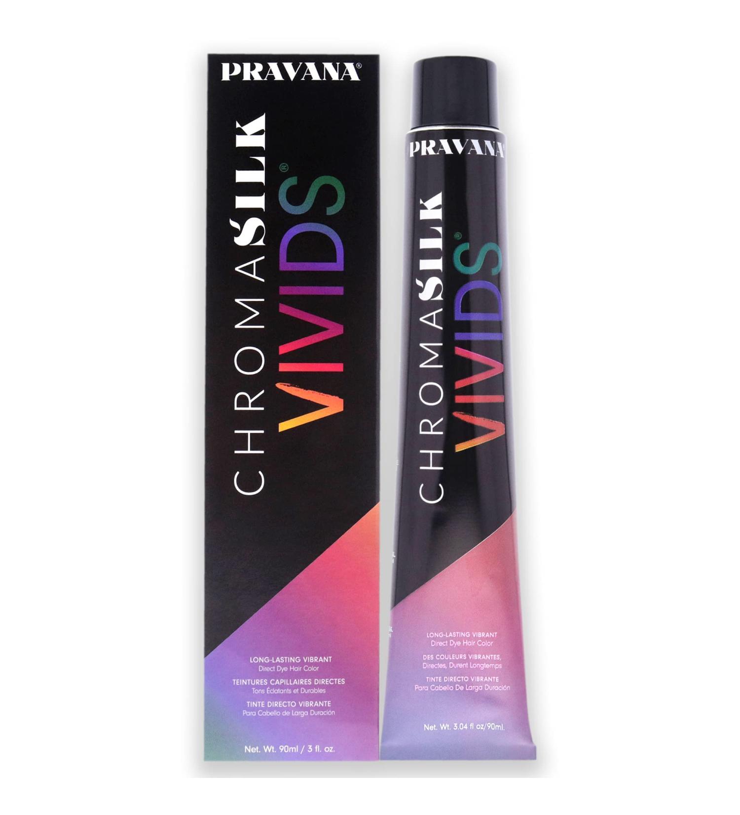 Pravana ChromaSilk Vivids Blue Topaz Hair Color 3.04 Fl Oz - Long-Lasting Vibrant Formula for Unisex - Buy Online on GoSupps.com