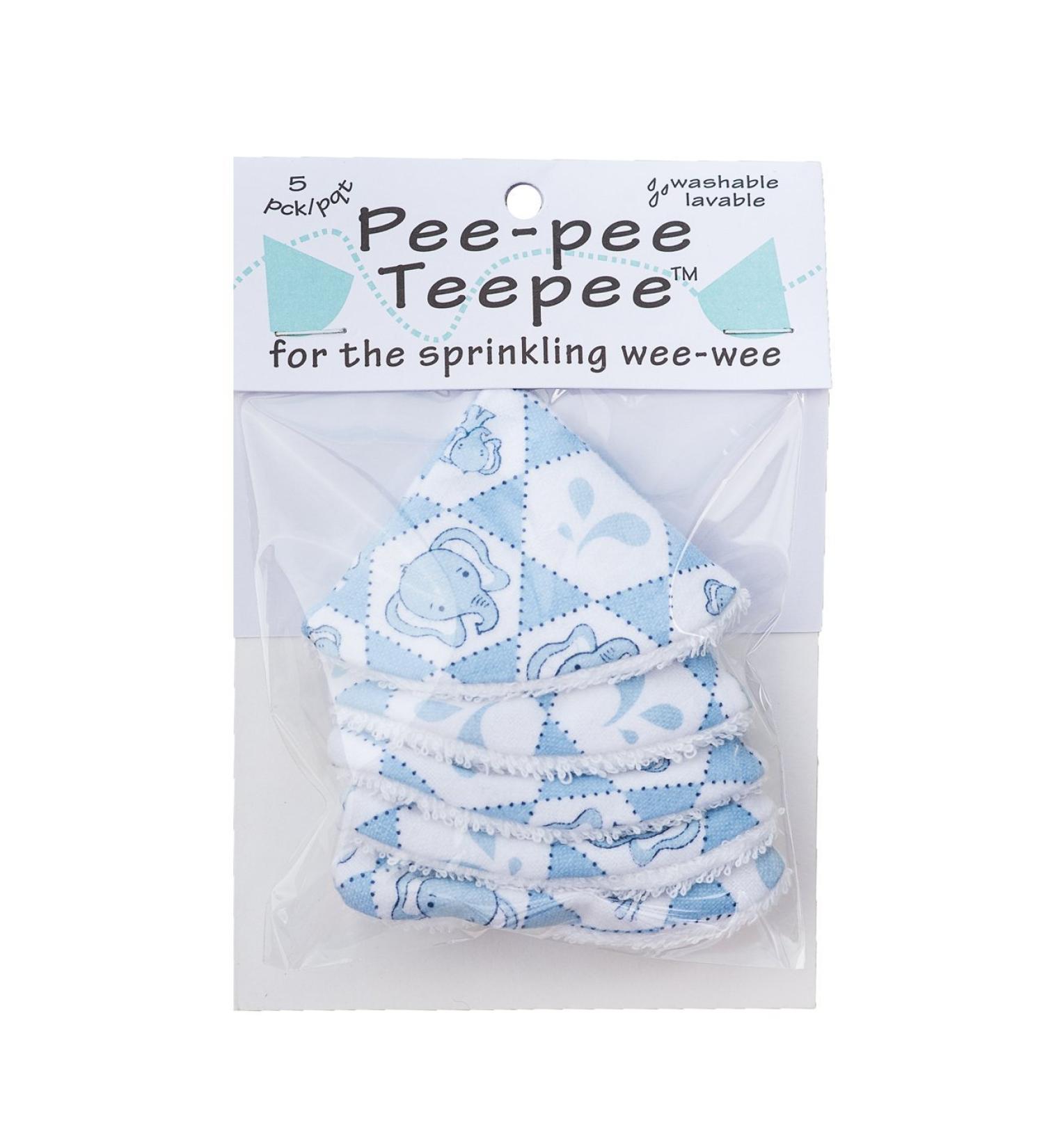 Pee-Pee Teepee Elephant Blue - Perfect Diapering Solution for Baby Boys - Buy Online on GoSupps.com