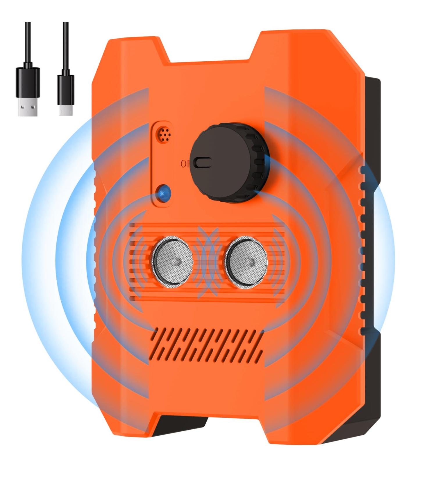 Antibell for Dogs - 3 Levels of Ultrasound Anti-Bark Device | 33ft Range | Safe & Effective Bark Control - Buy Online on GoSupps.com