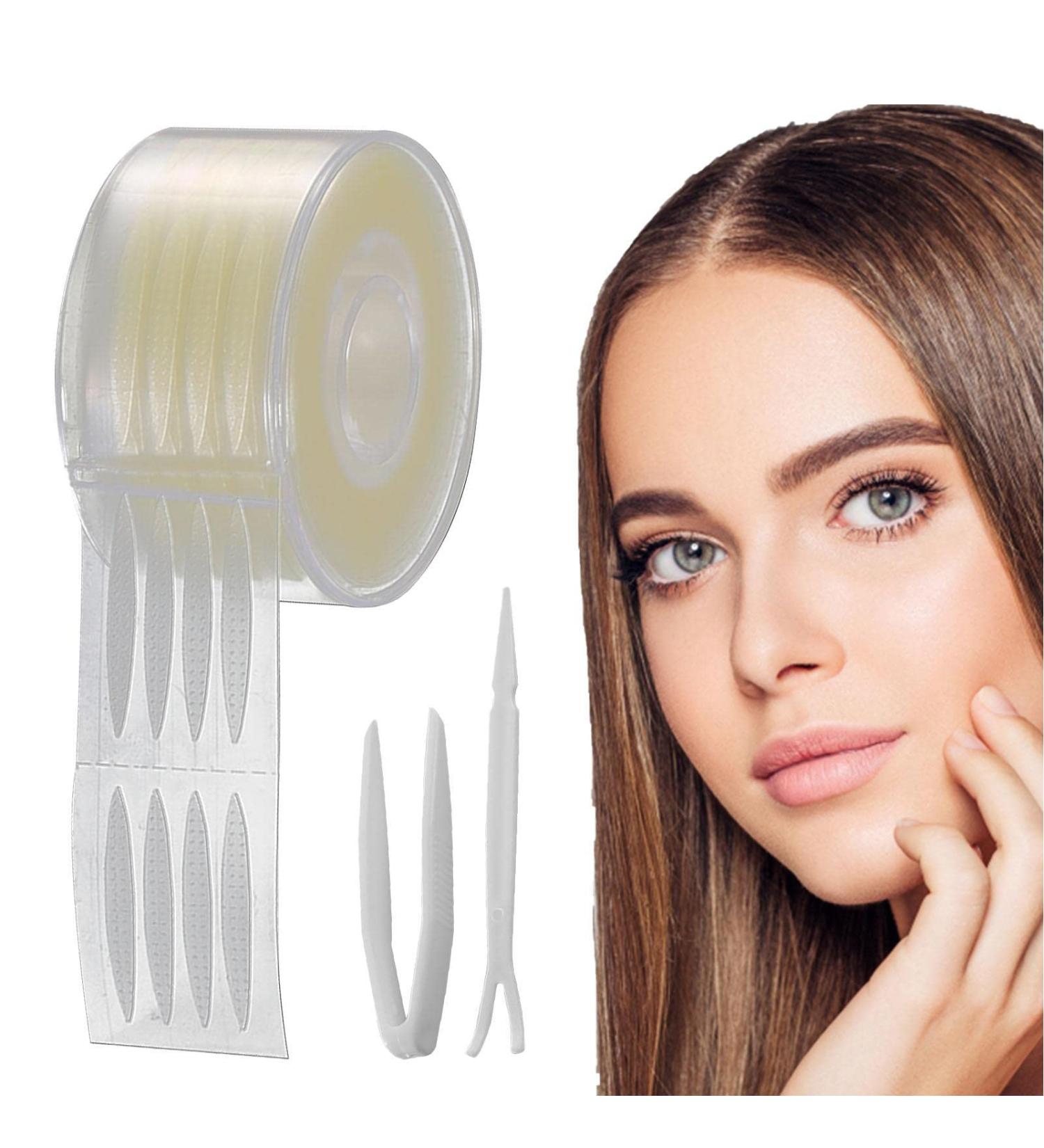 Invisible Eyelid Lift Strips | Natural Invisible Eyelid Strips | Droopy Eyelid Lifter Strips Texture Bionic Design Fiber Design for Makeup Dancing Lambo Skin Color Olive - Buy Online on GoSupps.com