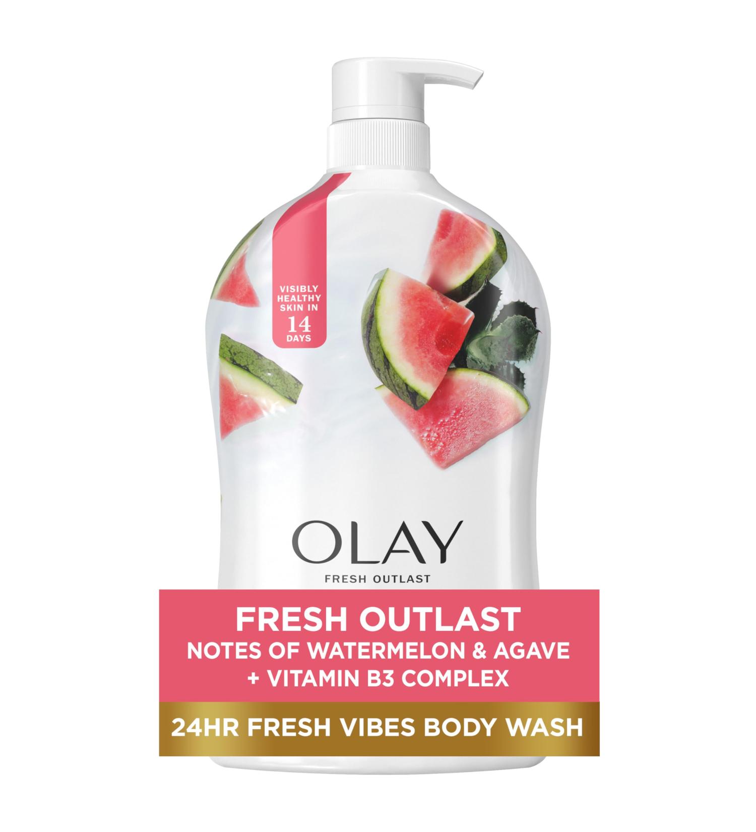 Olay Fresh Outlast Body Wash Watermelon 887 mL Body Wash - WATERMELON 887 ml (Pack of 1) - Buy Online on GoSupps.com
