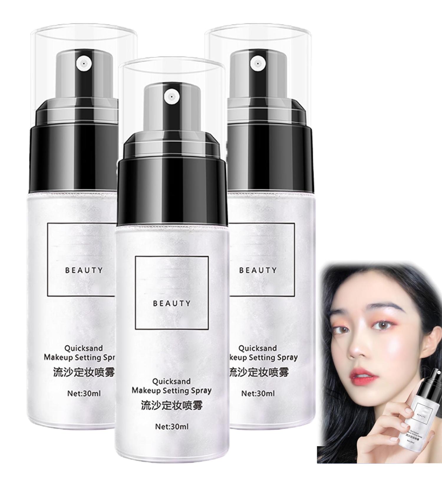 Waterproof Makeup Setting Spray Waterproof Setting Spray Makeup Setting Spray for Makeup Long Lasting Fixing Spray Makeup Finishing Spray for Makeup Moisturize Oil Control (3PCS) - Buy Online on GoSupps.com