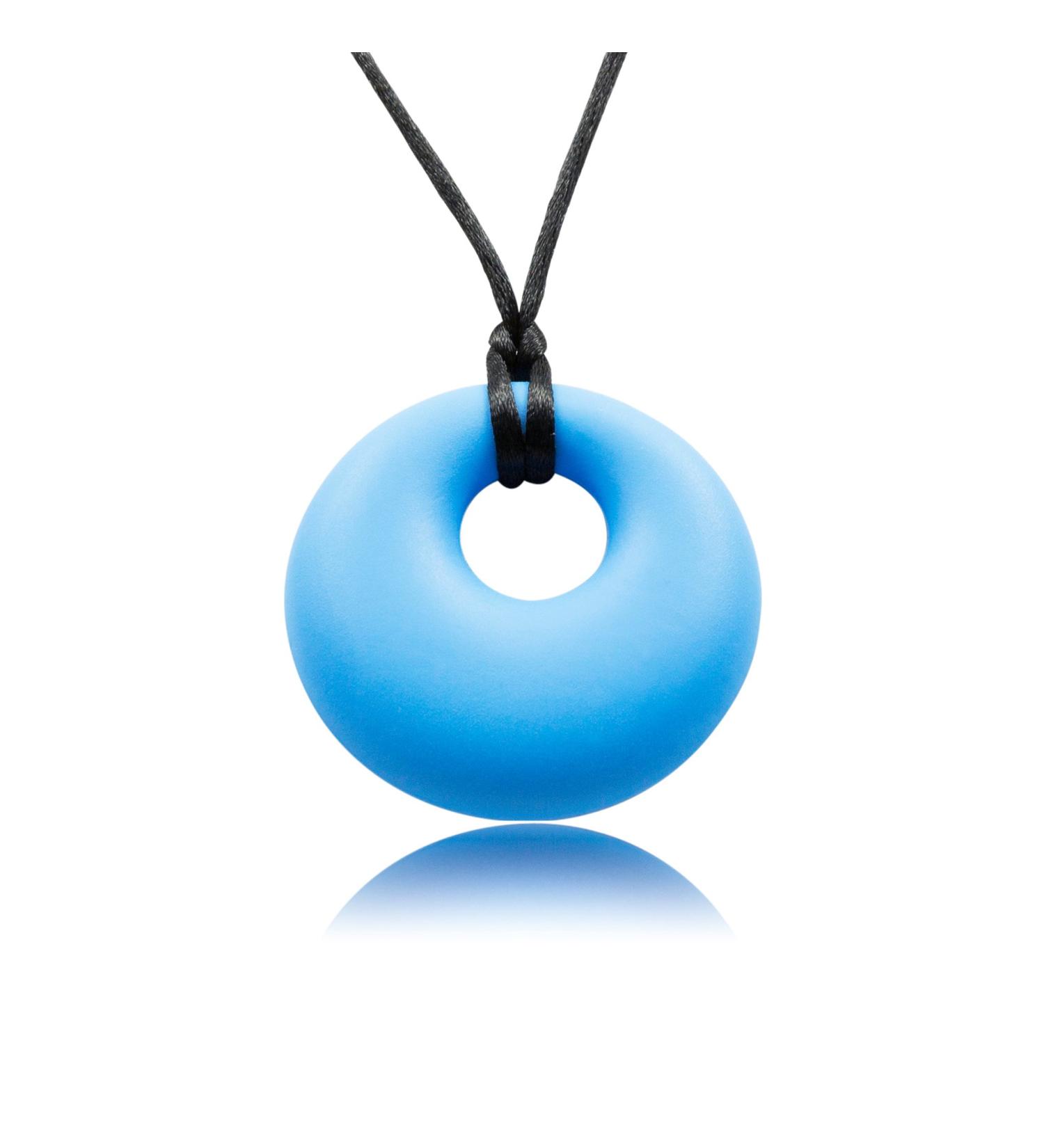 Munchables Yummy Gummy Pendant - Blue Sensory Chew Necklace - Buy Online on GoSupps.com