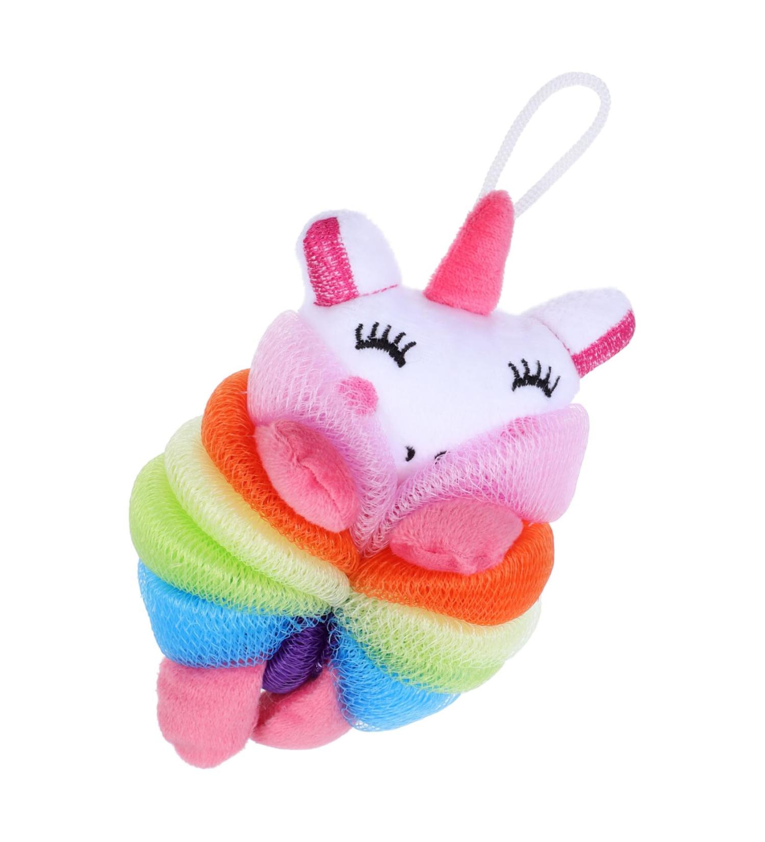 Didiseaon Bath Ball Tools for Kids Sponges for Body Bath Sponges Wash Clothes for Baby Kids Body Loofahs Unicorn Body Scrubber Lovely Bath Scrubbers Kids Bath Shower Balls Bubble Making Nets - Buy Online on GoSupps.com