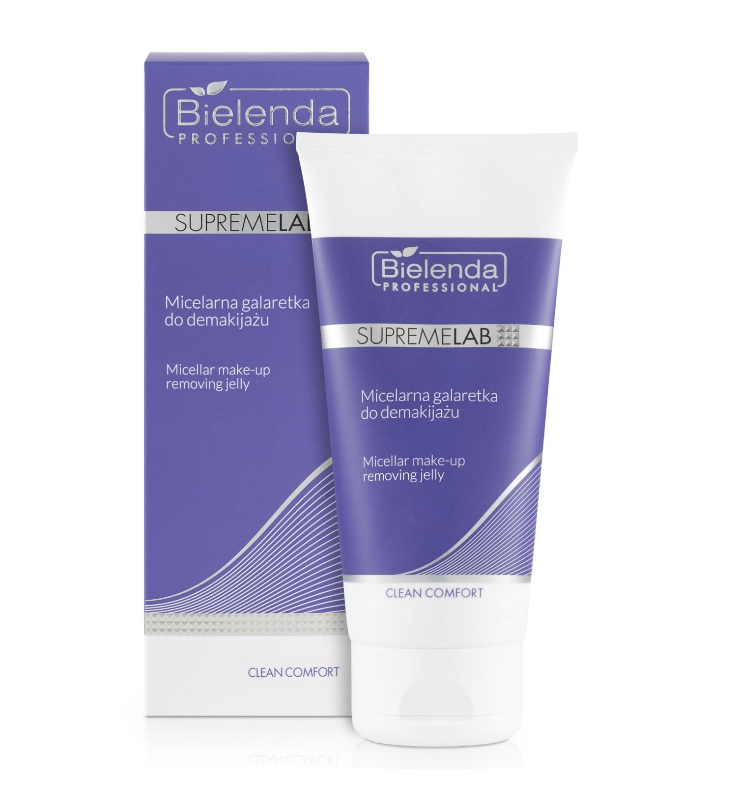 Bielenda Supremelab Clean Comfort Micellar Gel for makeup removal 150 g - Buy Online on GoSupps.com