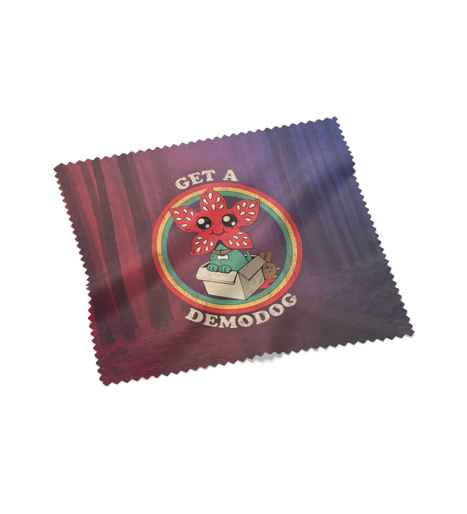 Urban Backwoods Get A Demodog I Microfiber Cloth Glasses Cleaning Cloth