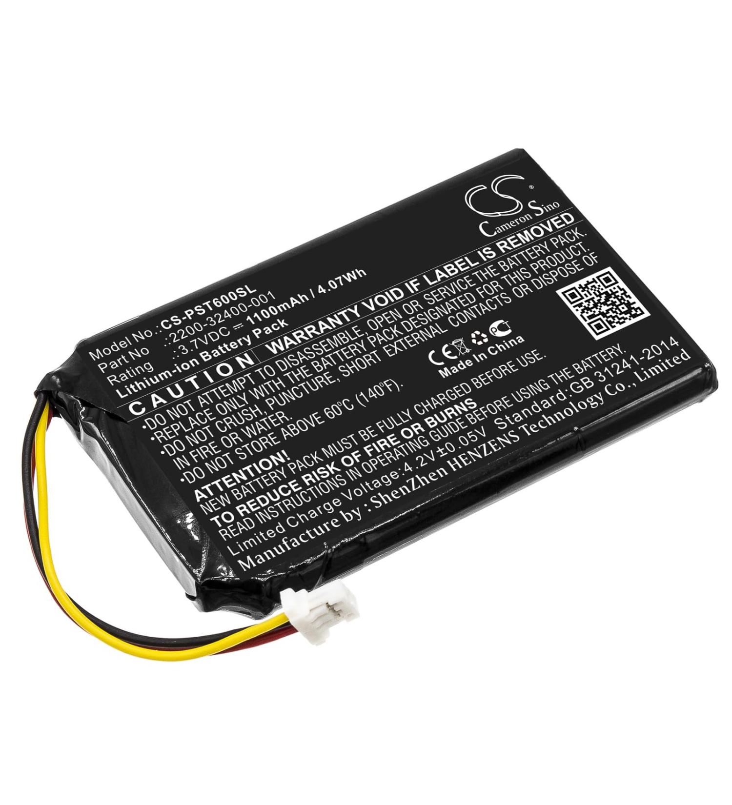 Buy 1100mAh Battery 2200-32400-001 Compatible with QDX-6000 PWM-10T Wireless Soundstation - Fast International Shipping - Buy Online on GoSupps.com