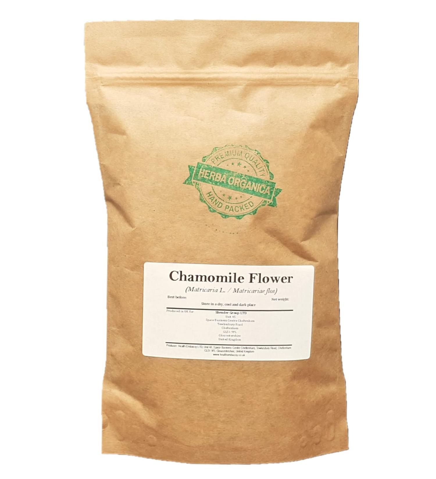 Herba Organica Fleur de Camomille Tisane - Matricaria L - Chamomile Flower Tea (50g)