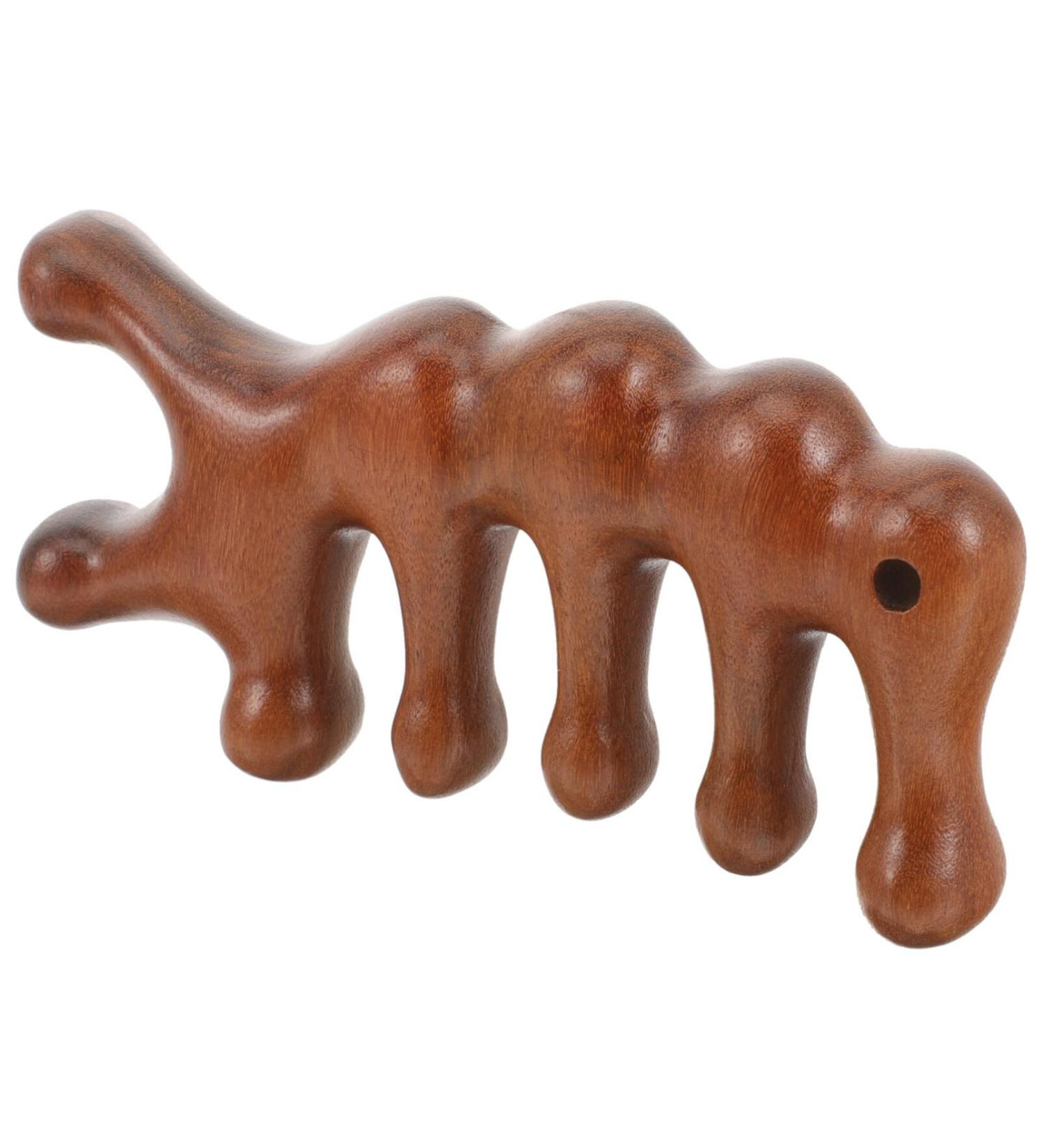 Beavorty Peigne de Massage pour Chevelu Peigne Bois avec Picots Antistatique pour Cheveux - Buy Online on GoSupps.com