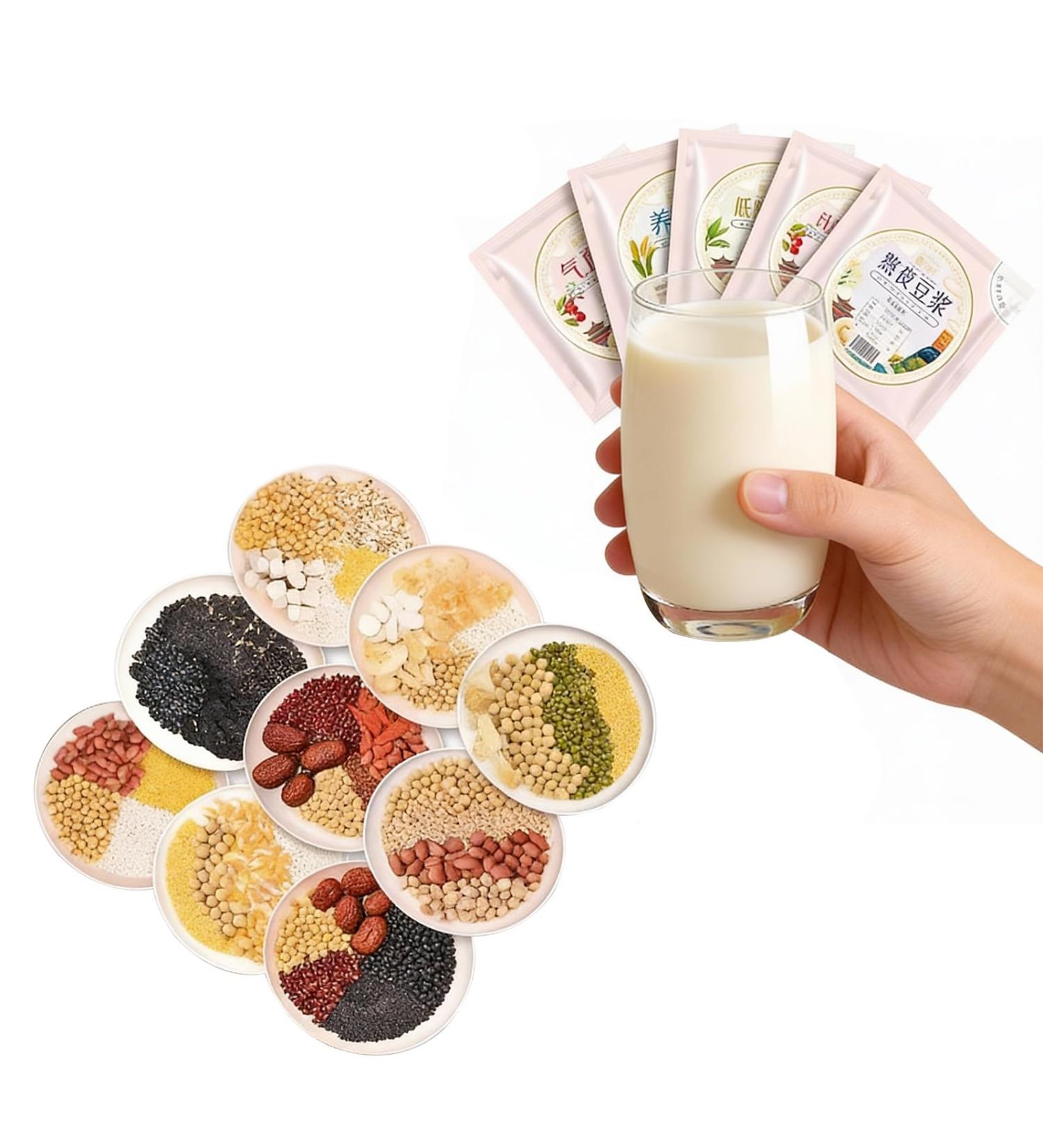 Sachets De Lait En Poudre De Soja 10 Saveurs Paquet De 70 G X 10 M lange De Petit-d jeuner Multigrains For M langeur Lait De Soja Cr meux Instantan Ingr dients En Vrac - Buy Online on GoSupps.com