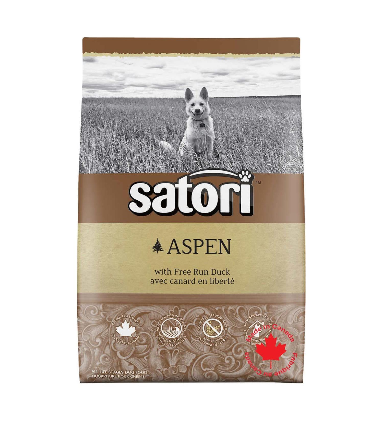 SATORI Duck Recipe Dog Food 11.36 kg (25 lbs)