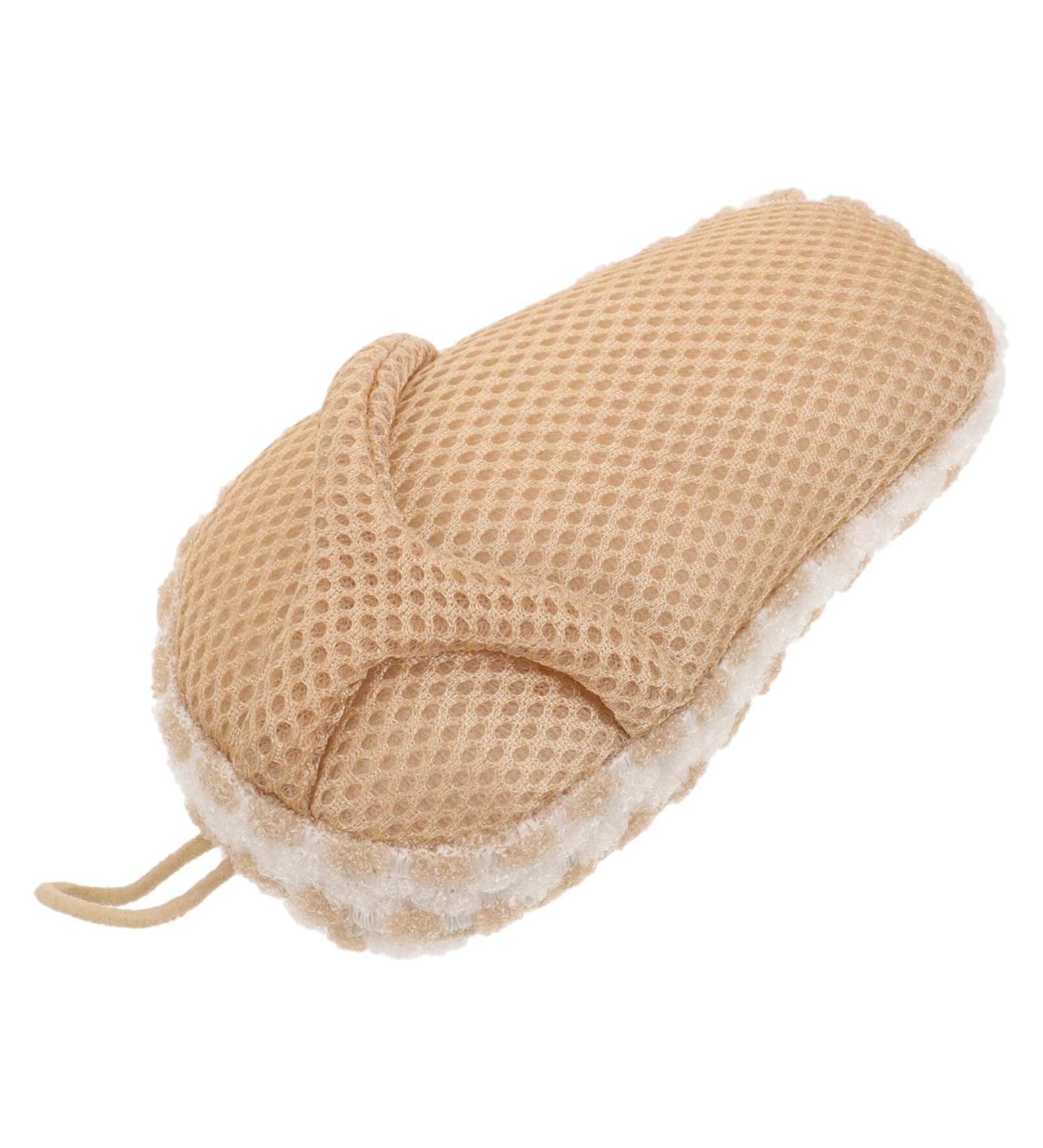 FOMIYES Bath Back Shower Scrubber - Exfoliating Loofah Sponge & Funny Slipper Shaped Body Washing Pad | Best Bathroom Accessories for Deep Cleansing - Buy Online on GoSupps.com