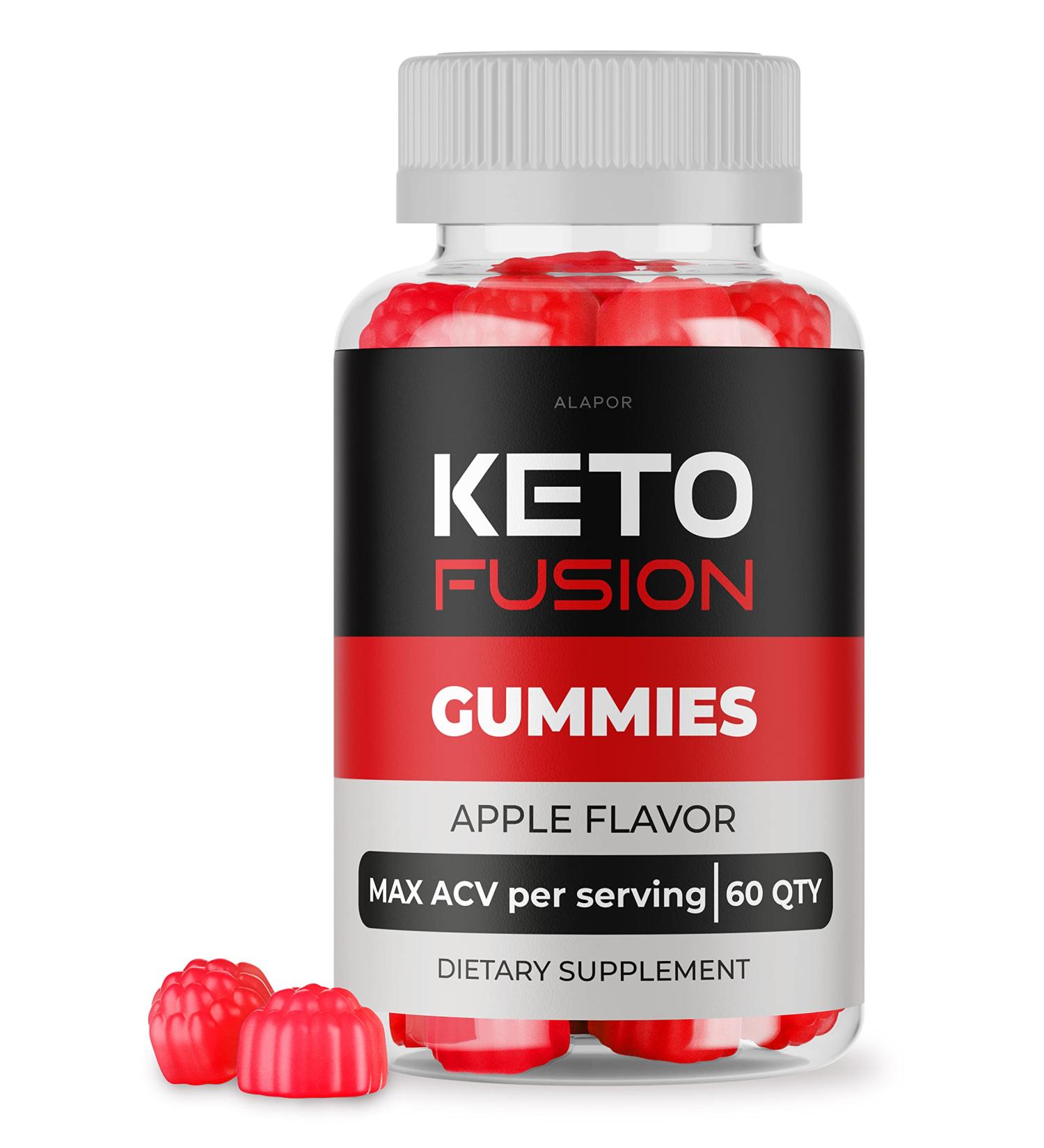 Alapor Keto Fusion Strawberry ACV Gummies - 30 Days Supply | Vitamins Infused | Keto-Friendly - Buy Online on GoSupps.com