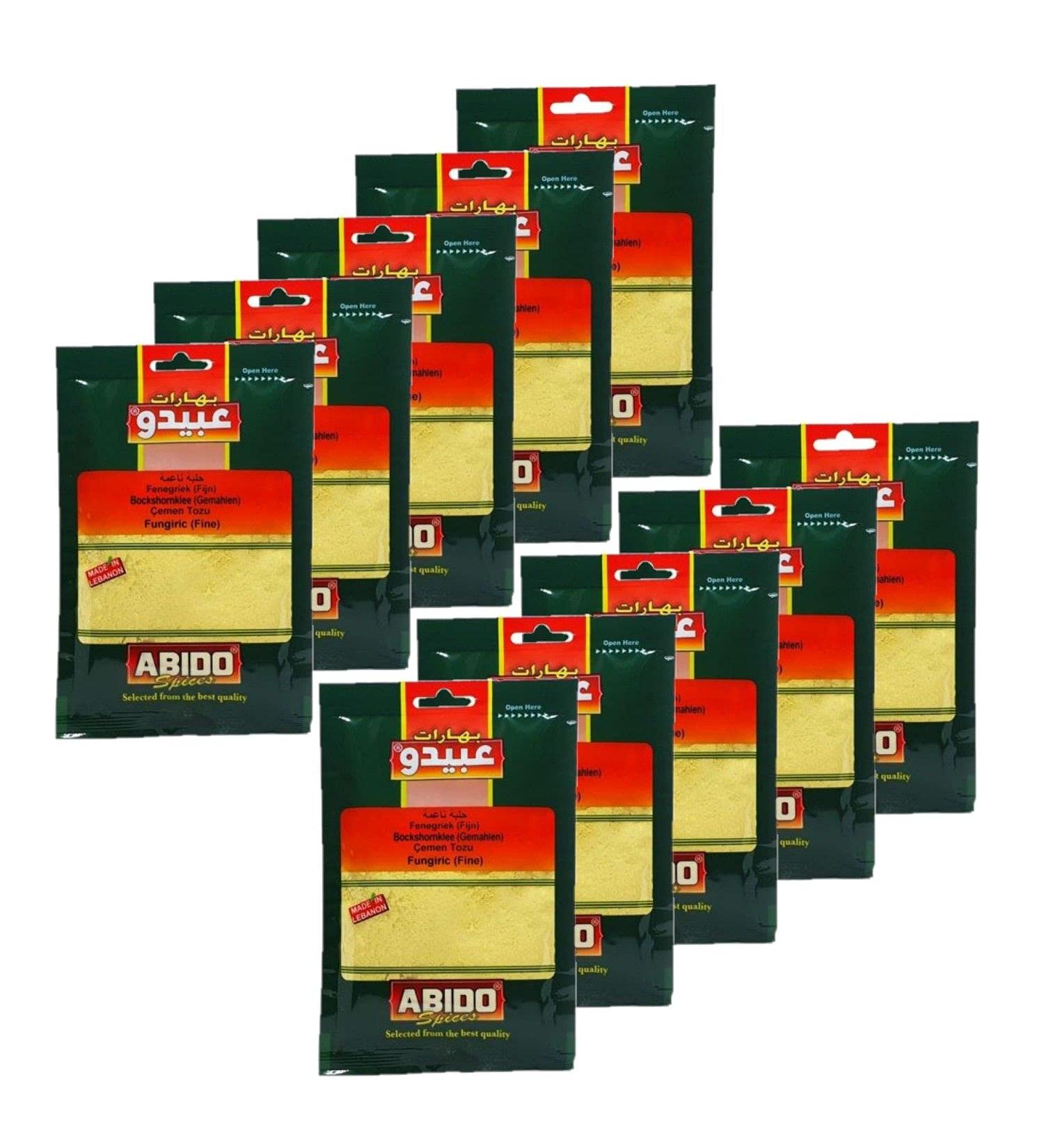 Fenugreek Ground Abido Pack of 10 x 50 g Bag