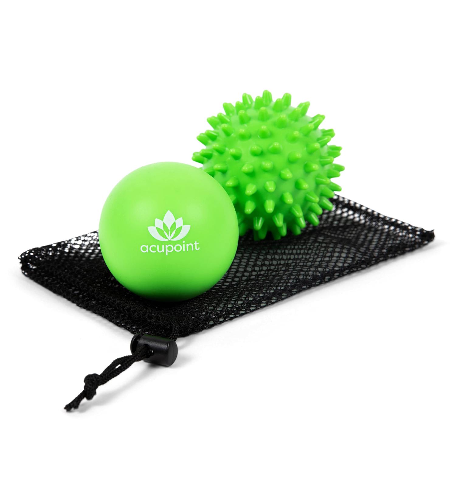 Acupoint Physical Therapy Massage Balls | Yoga Deep Tissue & Trigger Point Therapy - Spiky Ball for Myofascial Release - Buy Online on GoSupps.com