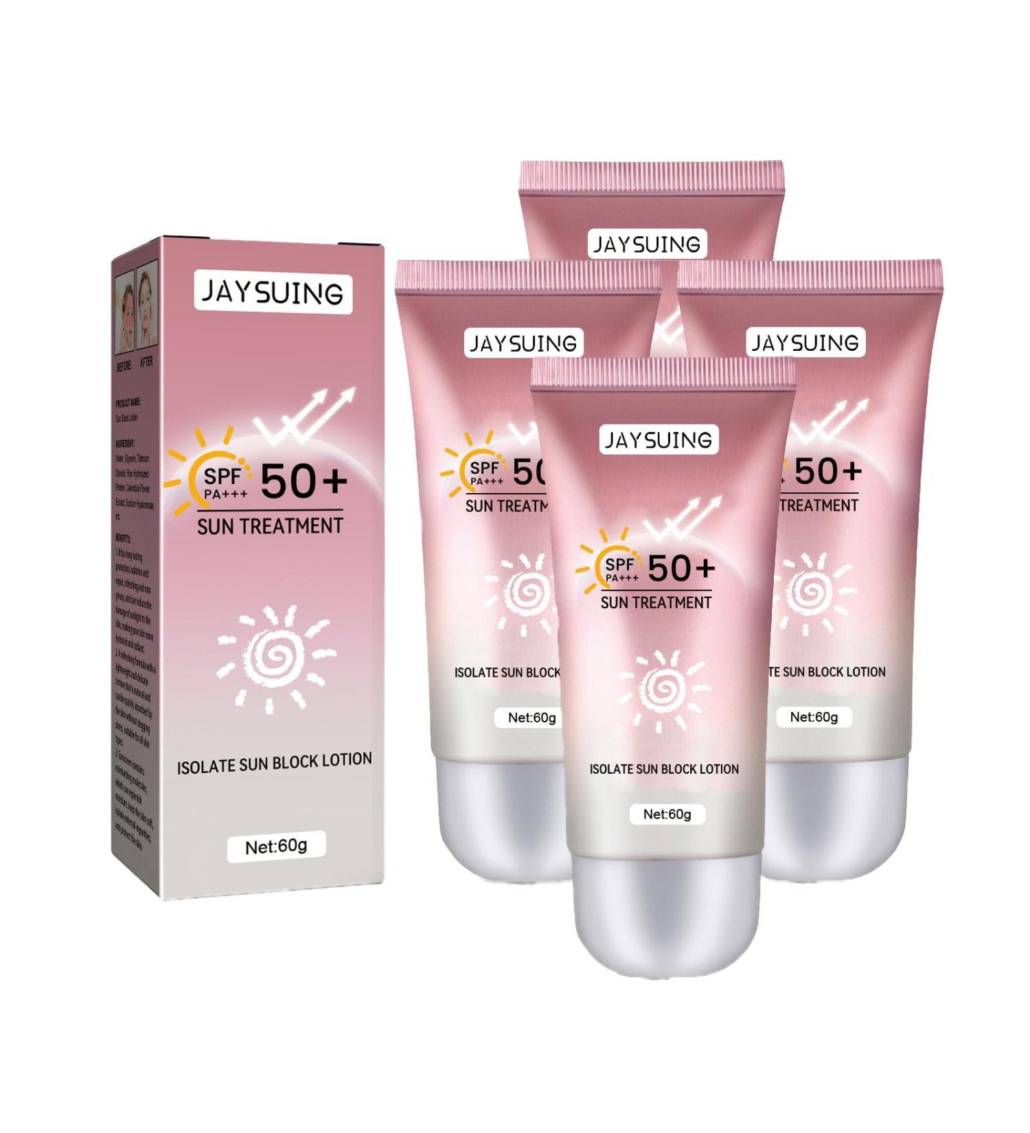 Sun Protection Cream - Oil Control & Anti-UV Repair - Refreshing Non-Sticky Facial Cream (4 Pack) | Shop Internationally - Buy Online on GoSupps.com