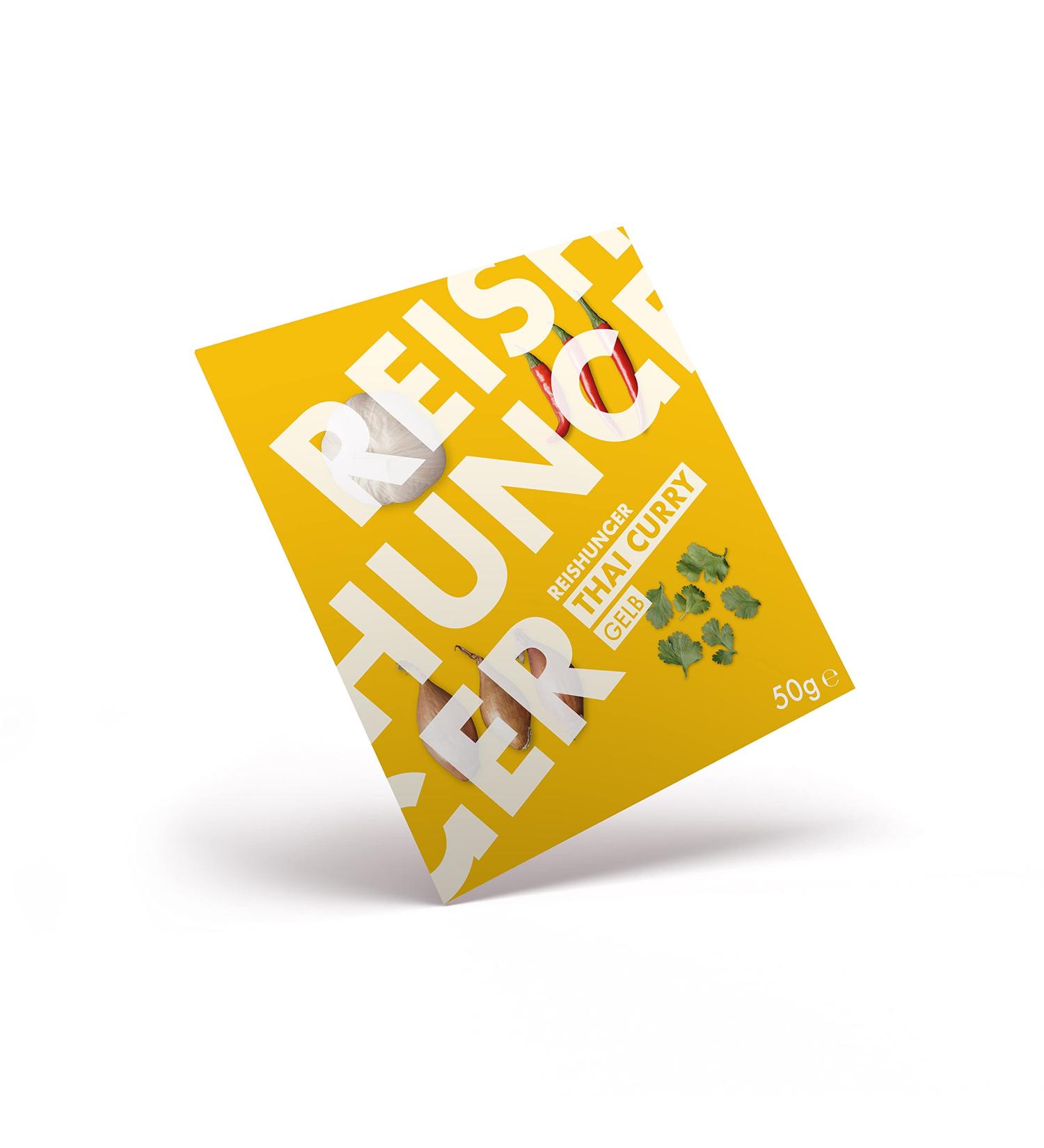 Reishunner Yellow Thai Curry Paste 250g | Authentic Vegan & Gluten-Free Original Thai Recipe - Additive-Free - Buy Now! - Buy Online on GoSupps.com