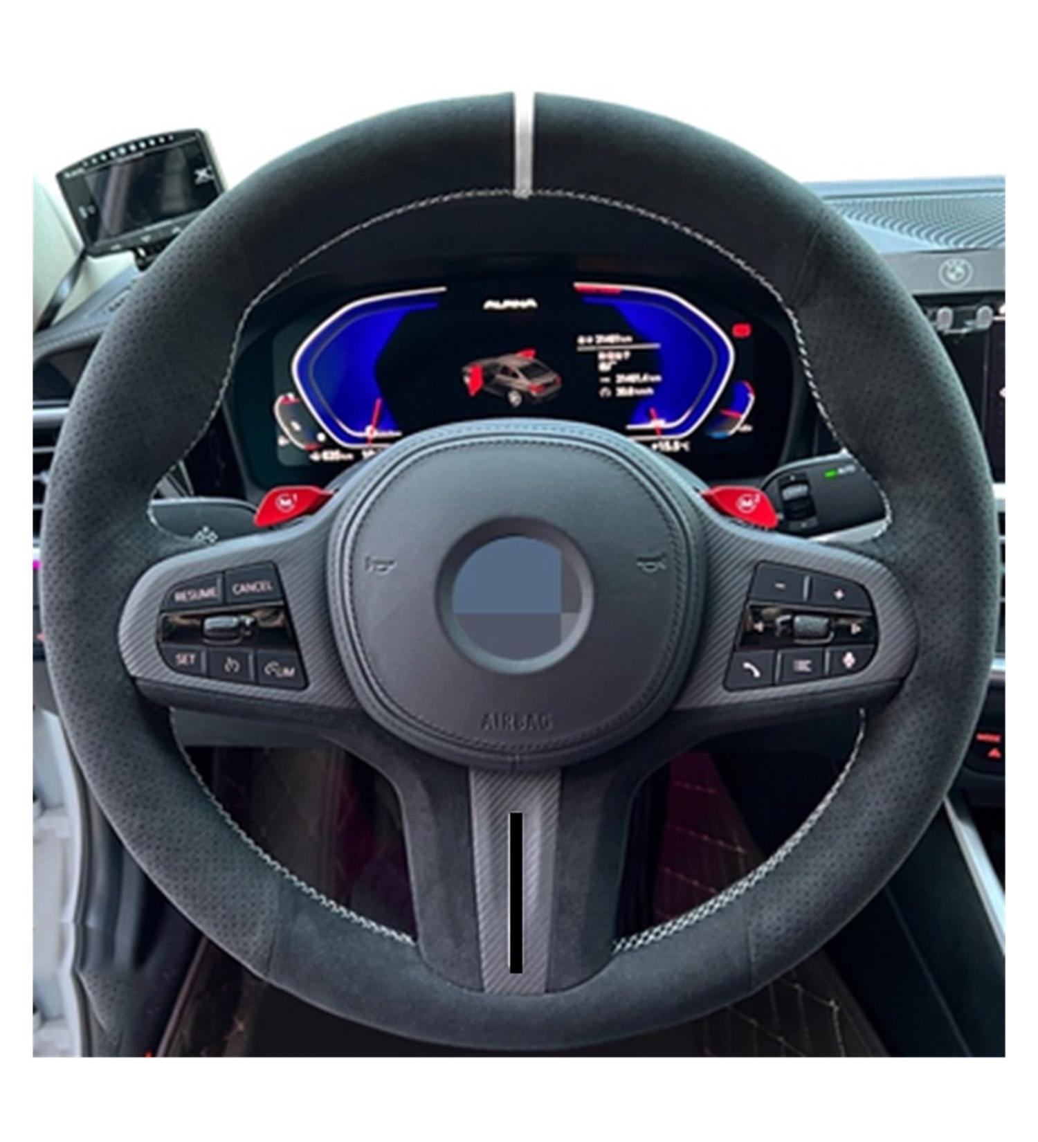 Steering Cover Wheel Anti-Slip Suede Car Steering Wheel Cover For BMW For M For Sport G30 G31 G32 G20 G21 G14 G15 G16 For X3 G01 For X4 G02 For X5 G05 For X7 G07 Steering Wheel Protective Cover (Colo Style 9 - Buy Online on GoSupps.com