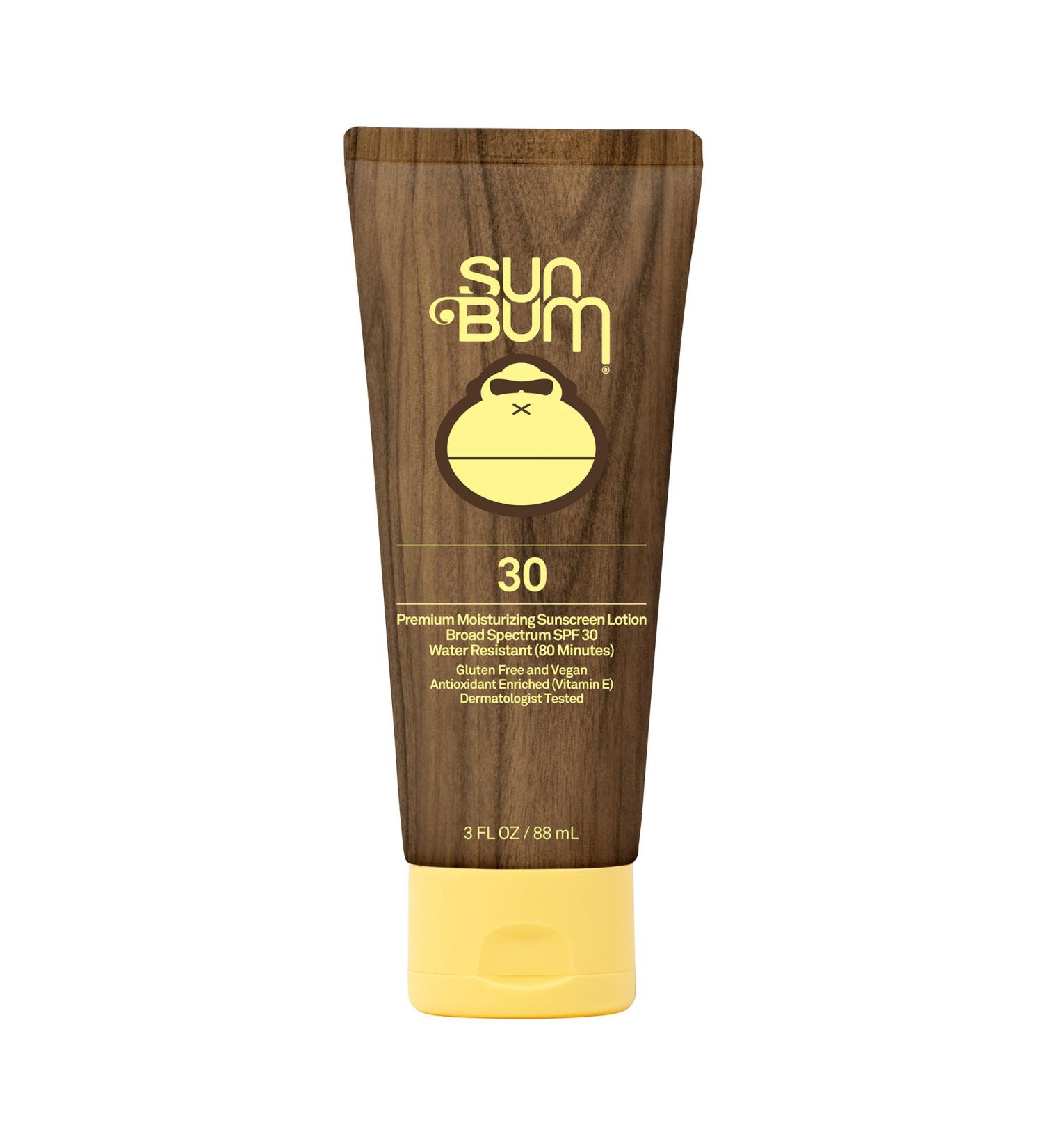 Sun Bum Original SPF 30 Sunscreen Lotion - Vegan Reef Friendly Broad Spectrum UVA/UVB Protection with Vitamin E | 3 oz | Ideal for International Shipping - Buy Online on GoSupps.com